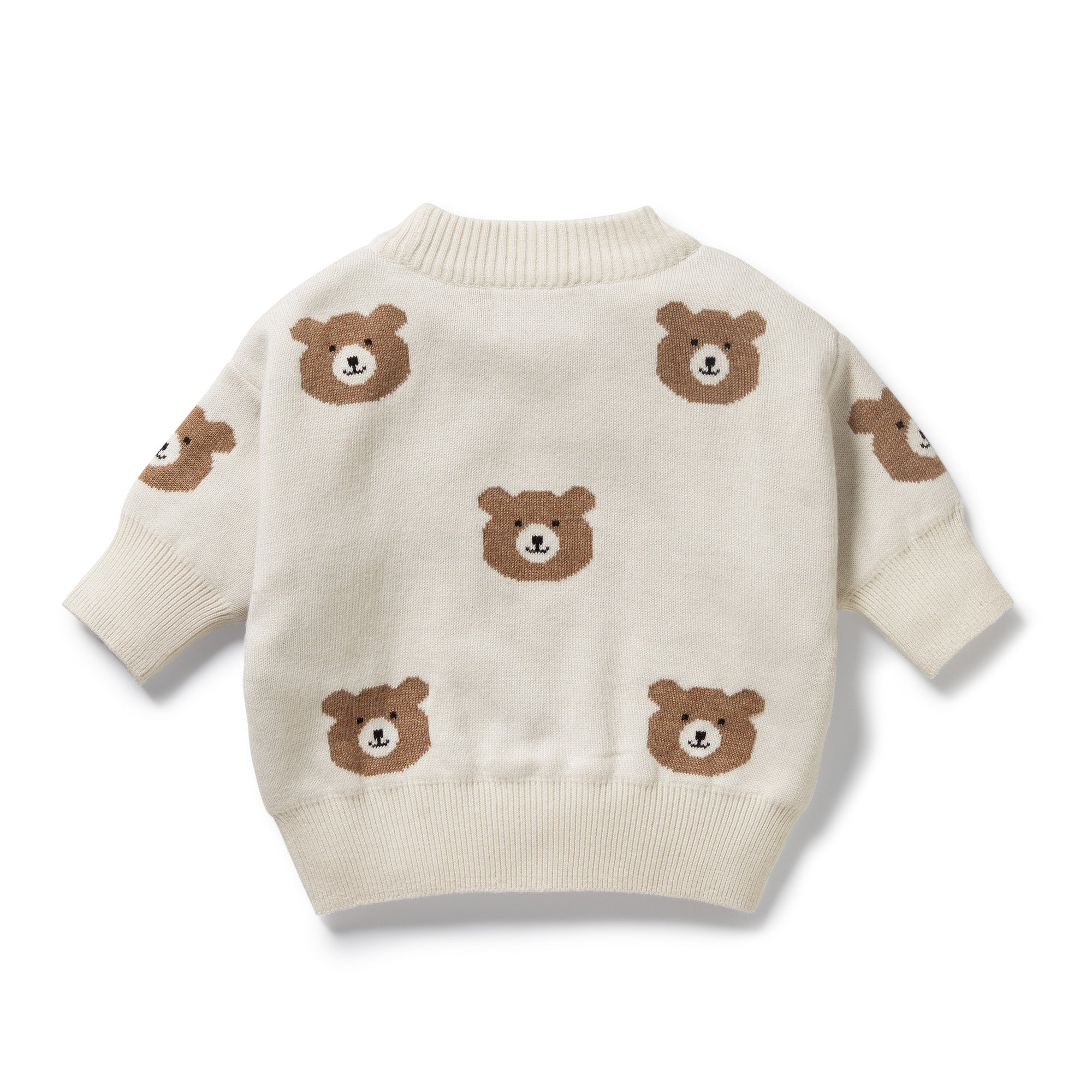 Wilson & Frenchy - Beary Cute Knitted Jacquard Jumper
