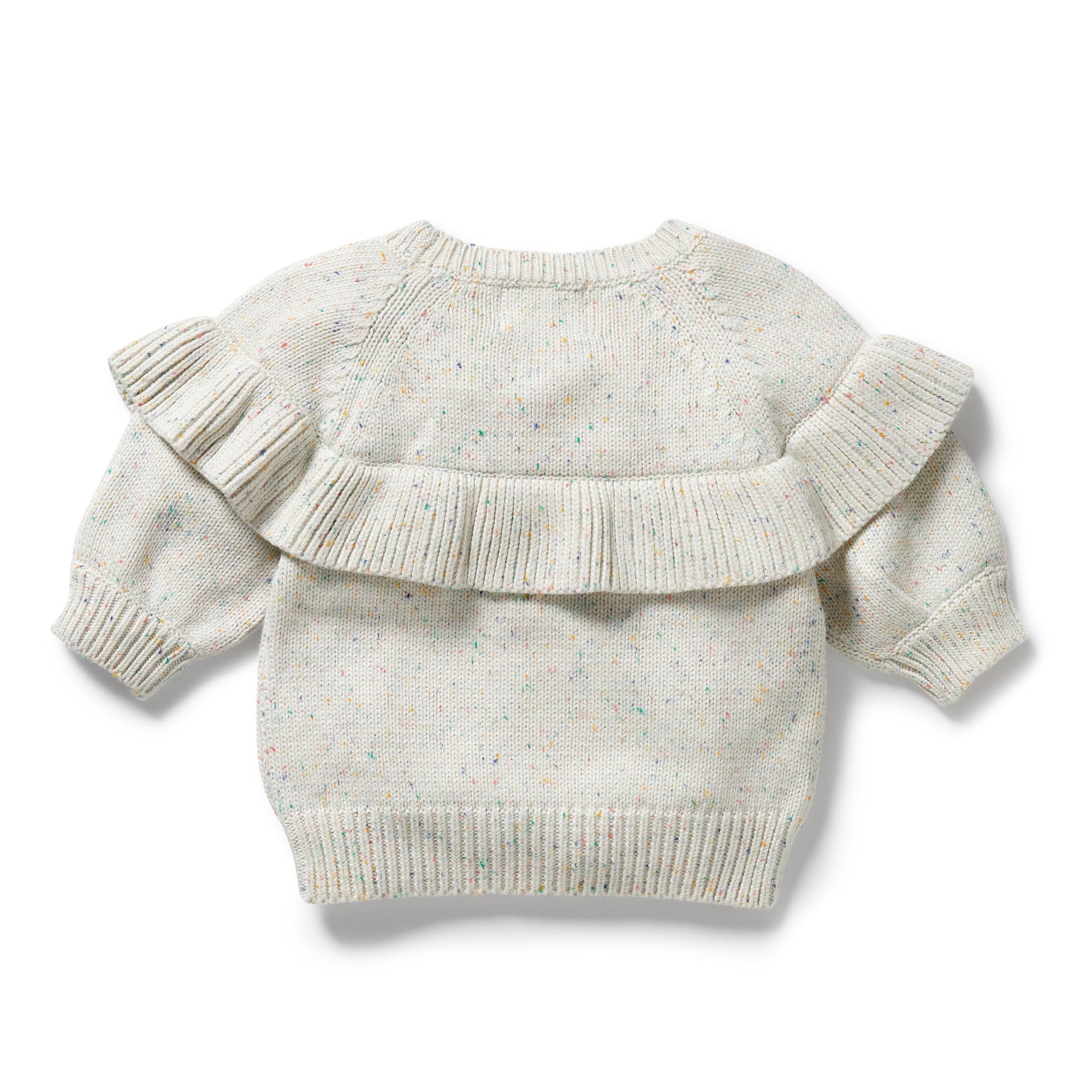 Wilson & Frenchy - Hundreds & Thousands Knitted Ruffle Jumper