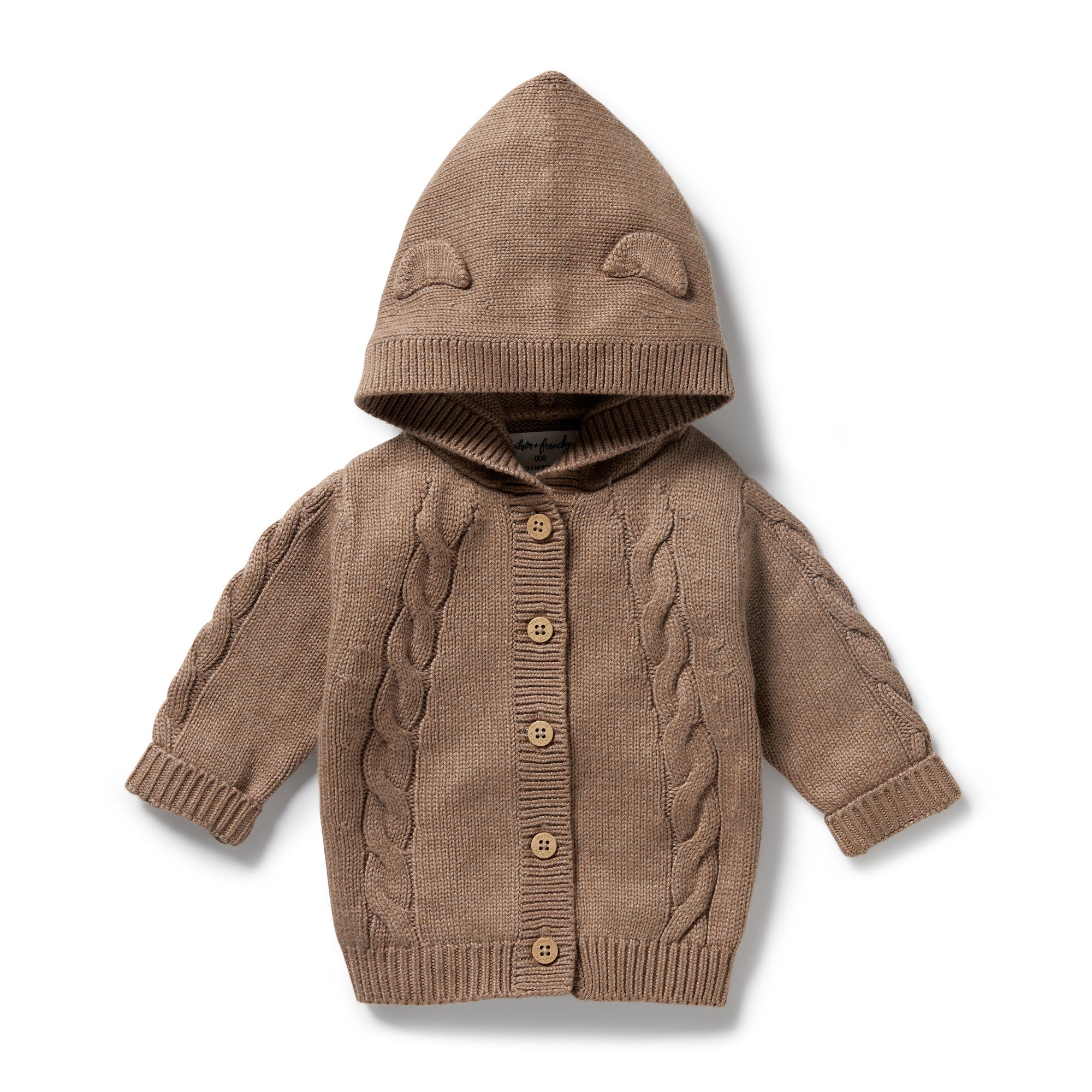 Wilson & Frenchy - Coco Speckle Knitted Cable Jacket