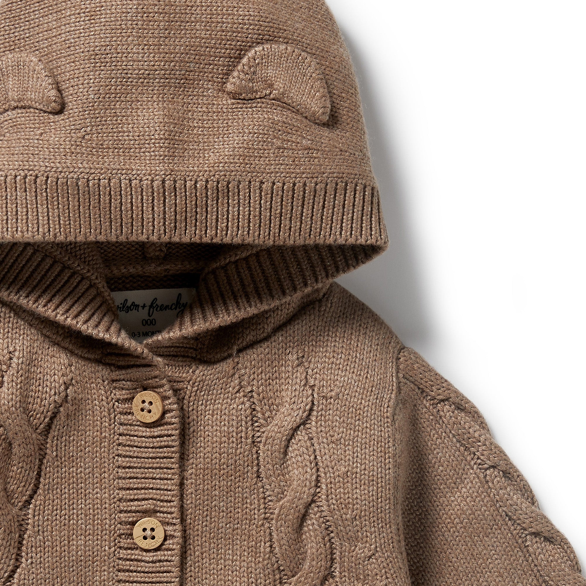 Wilson & Frenchy - Coco Speckle Knitted Cable Jacket