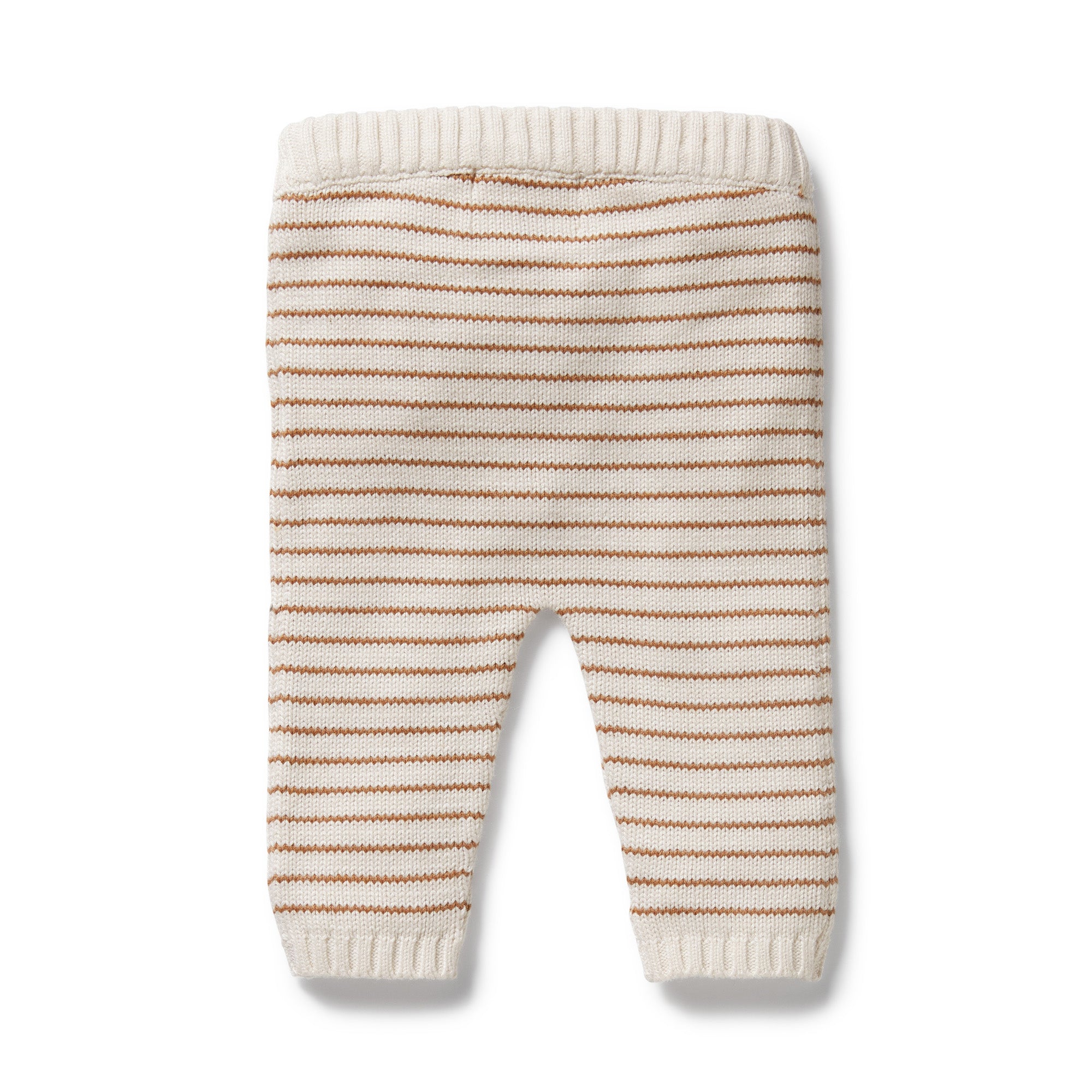 Wilson & Frenchy - Cinnamon Stripe Organic Knitted Legging