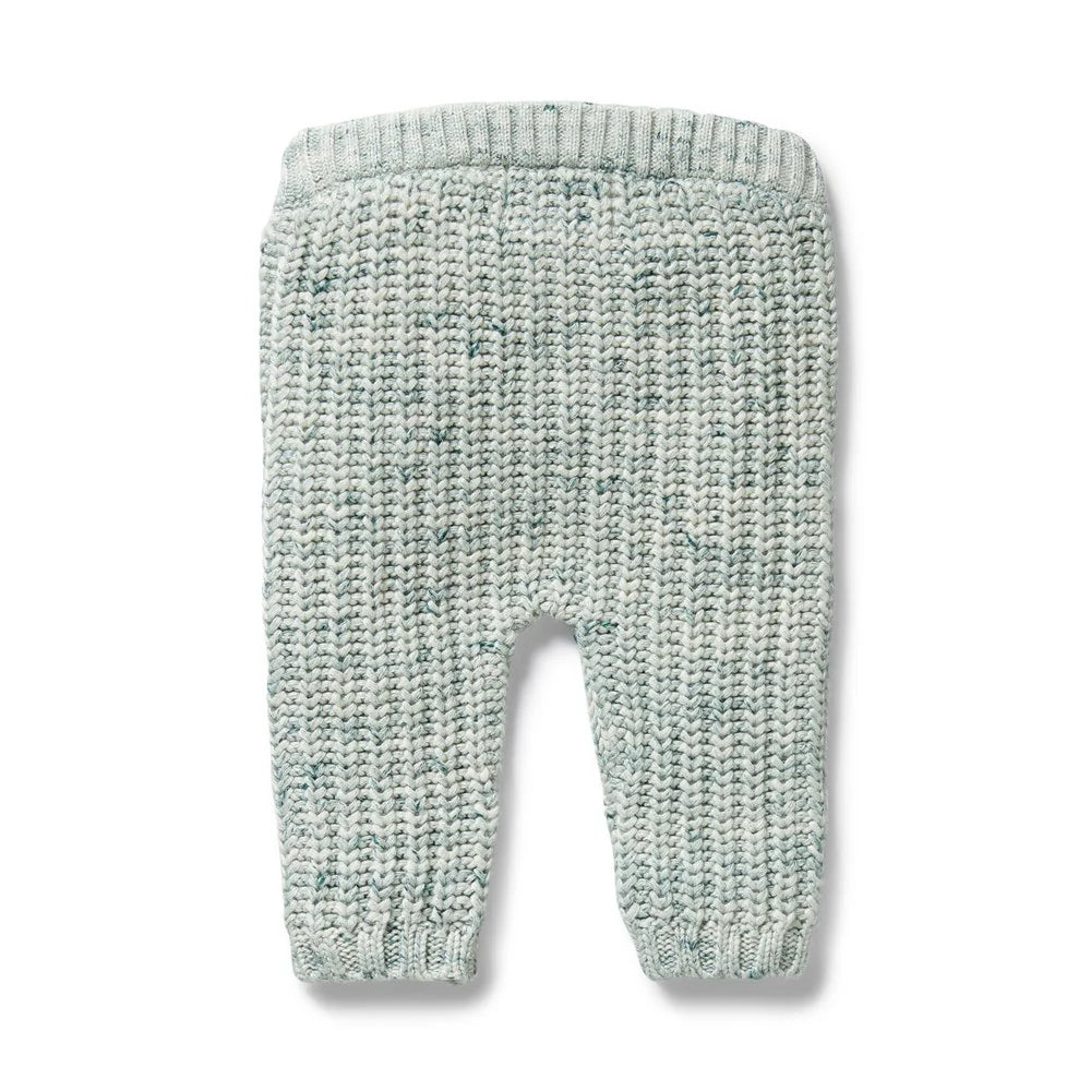 Wilson & Frenchy - Moss Speckle Organic Knitted Jumper