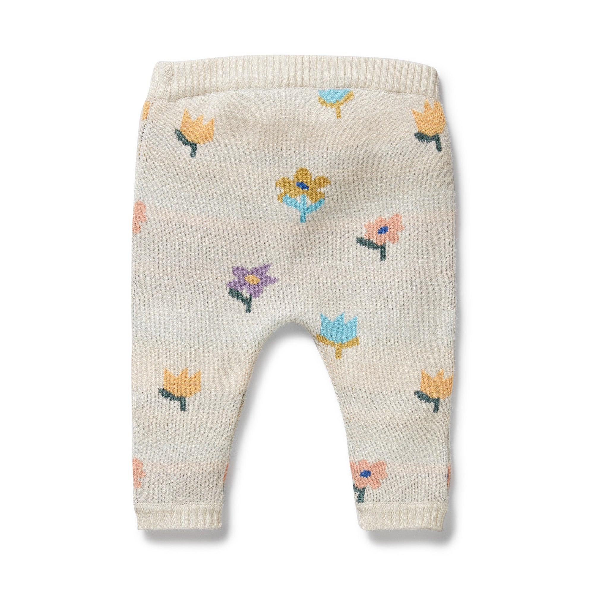 Wilson & Frenchy - Flower Pop Organic Knitted Jacquard Legging