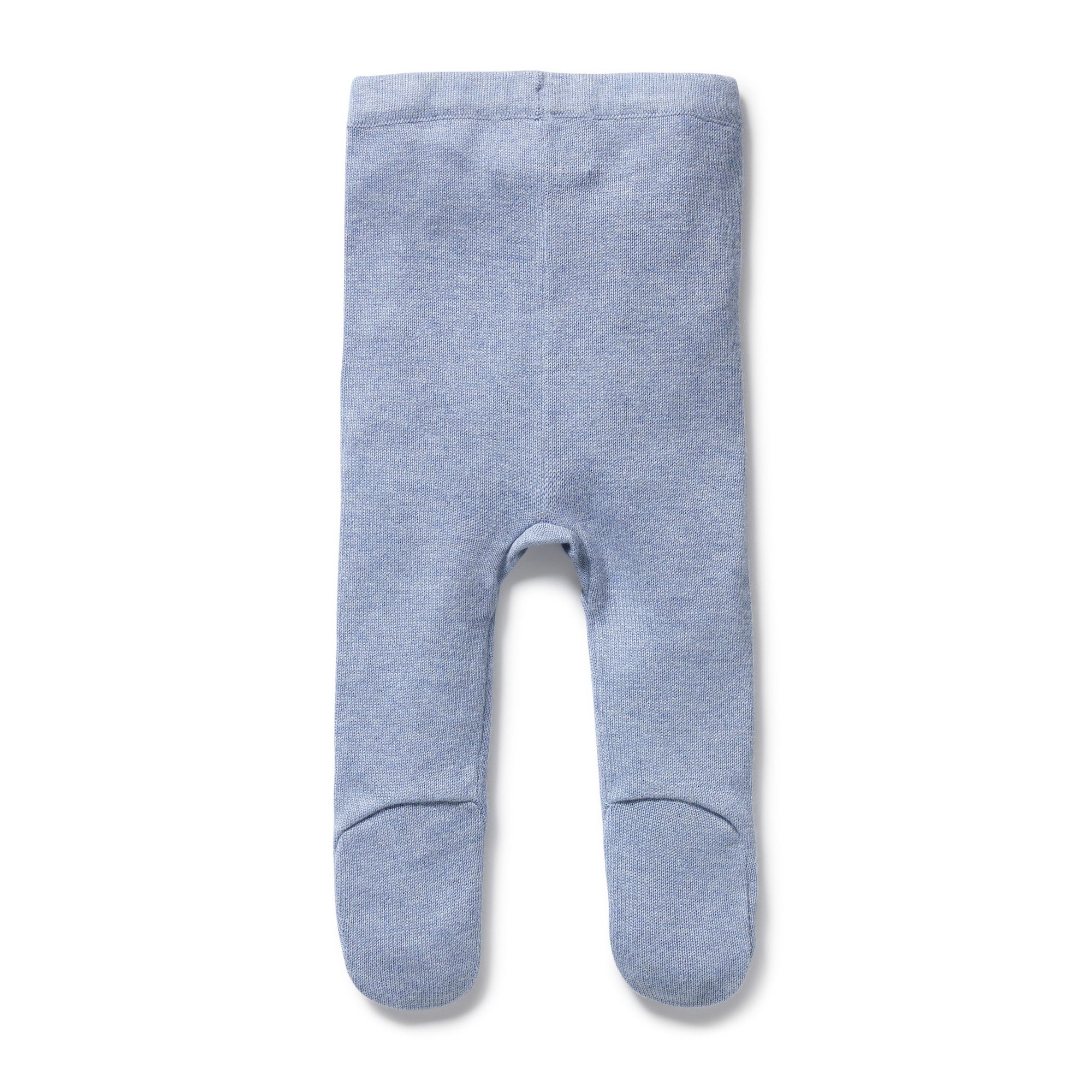 Wilson & Frenchy - Blue Speckle Knitted Legging with Feet