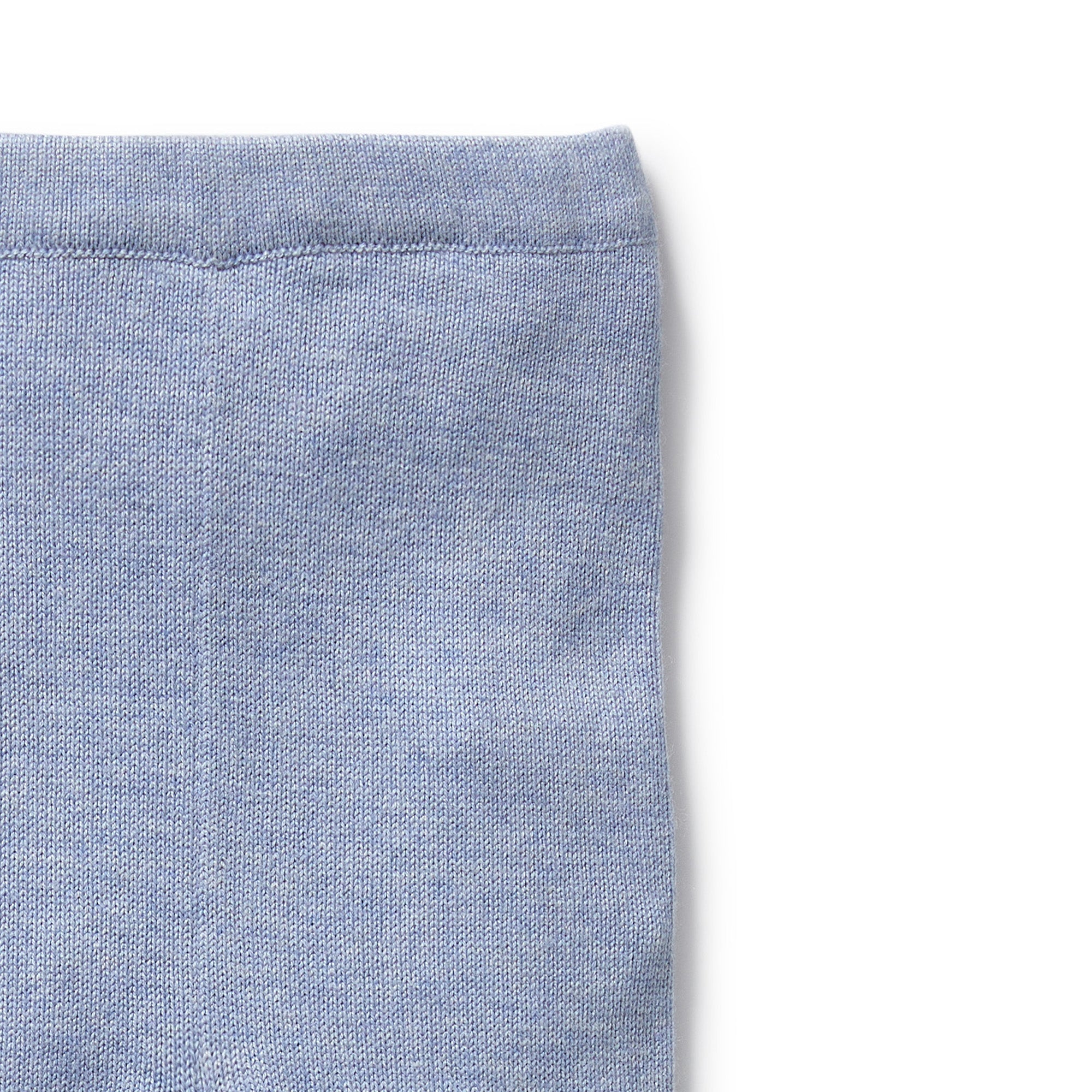 Wilson & Frenchy - Blue Speckle Knitted Legging with Feet