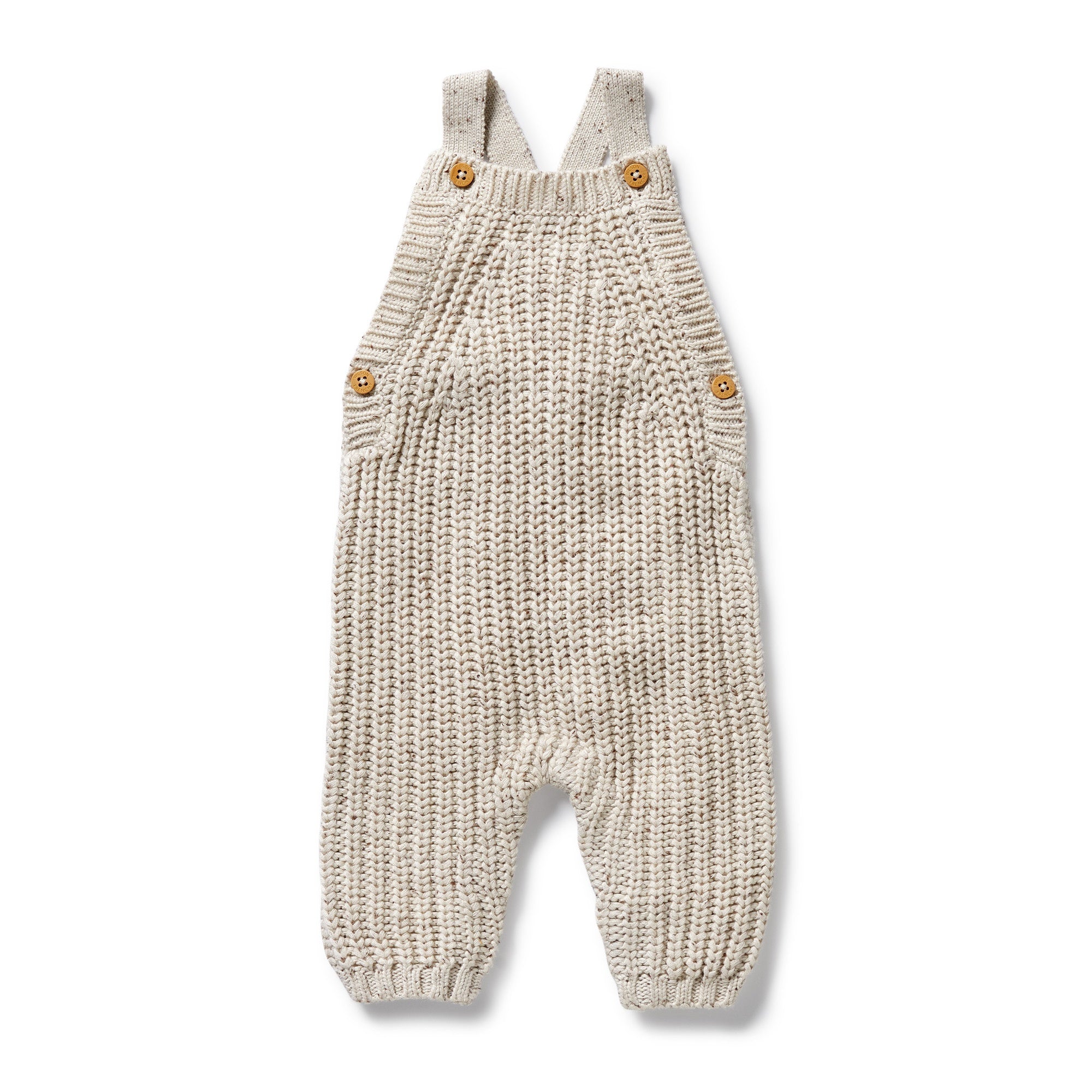 Wilson & Frenchy - Cookie and Cream Organic Knitted Overall