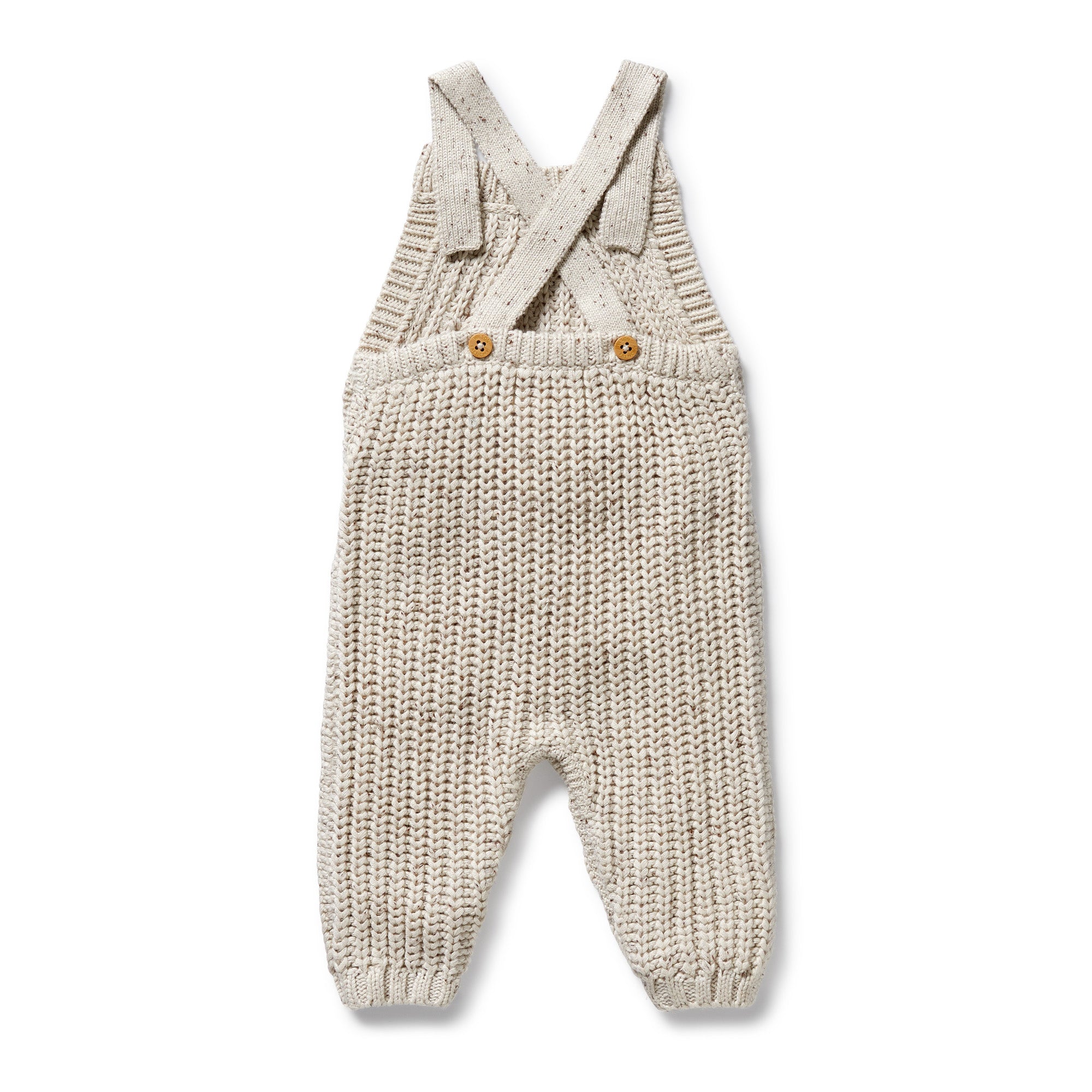 Wilson & Frenchy - Cookie and Cream Organic Knitted Overall