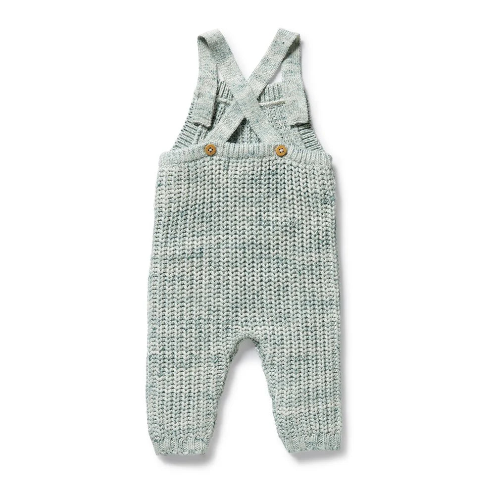 Wilson & Frenchy - Moss Speckle Organic Knitted Overall