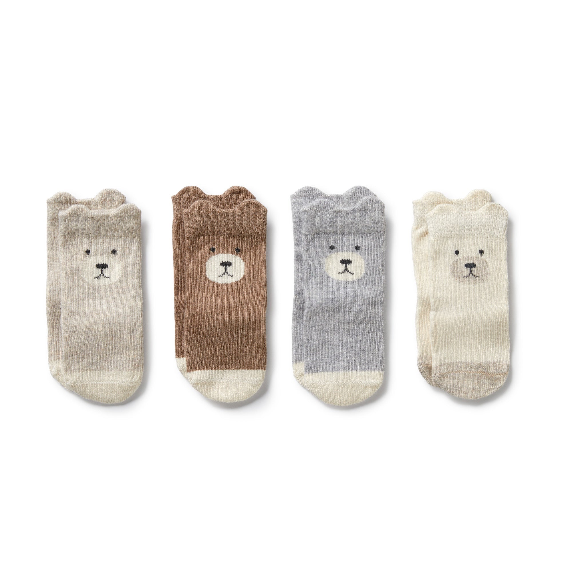 Wilson & Frenchy - Twilight Leaf Organic 4 Pack Baby Socks