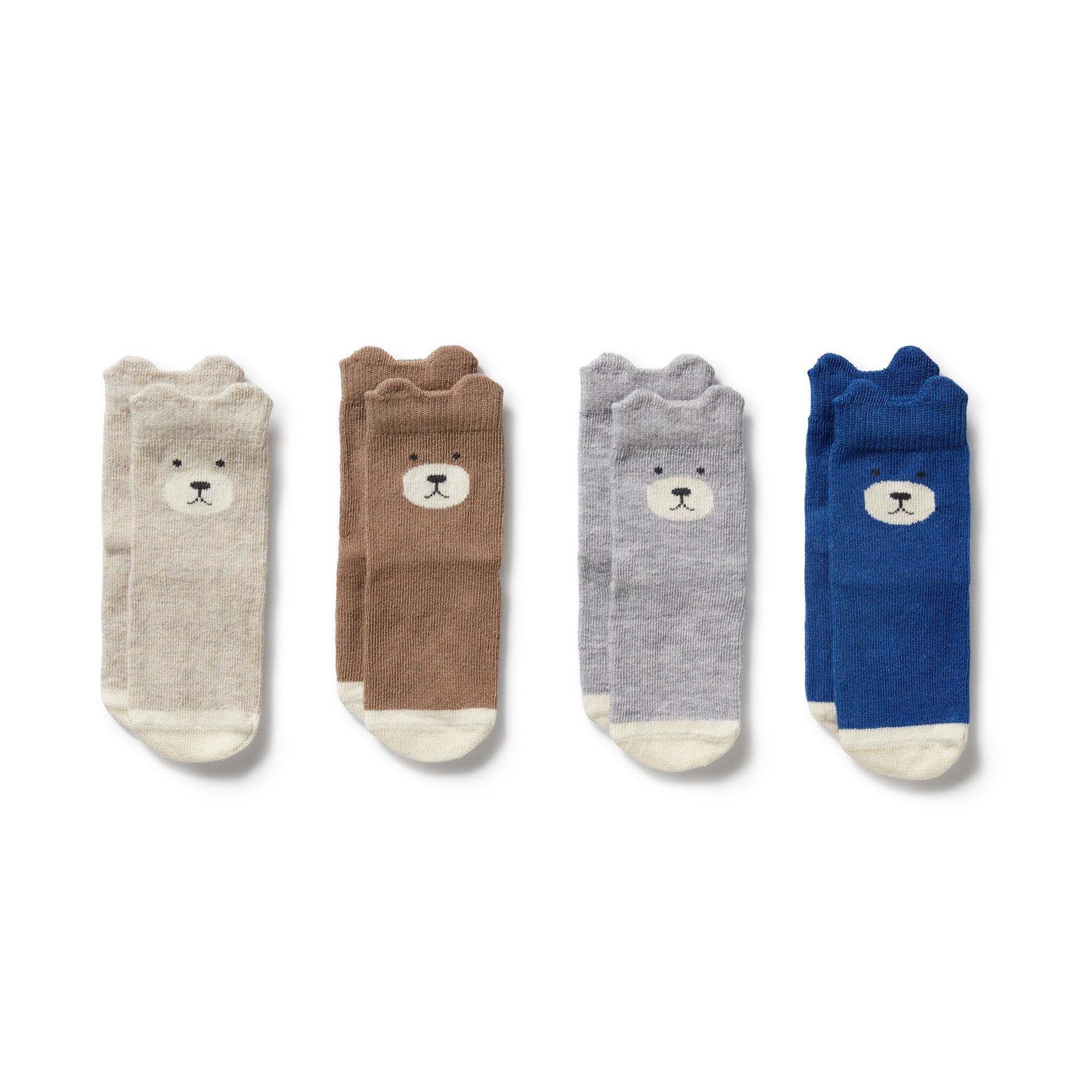 Wilson & Frenchy - Winter Forest Organic 4 Pack Baby Socks