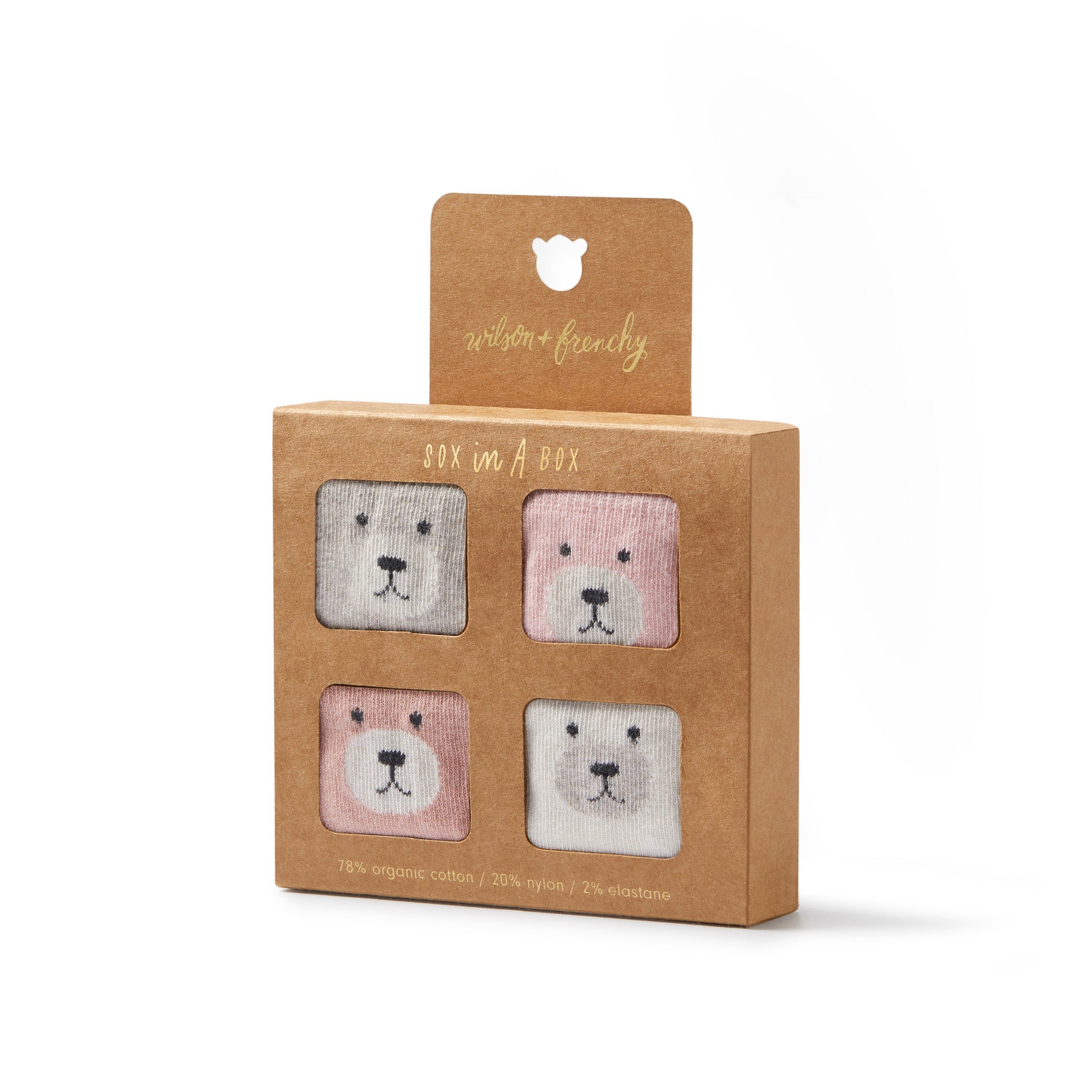 Wilson & Frenchy - Tiny Bloom Organic 4 Pack Baby Socks