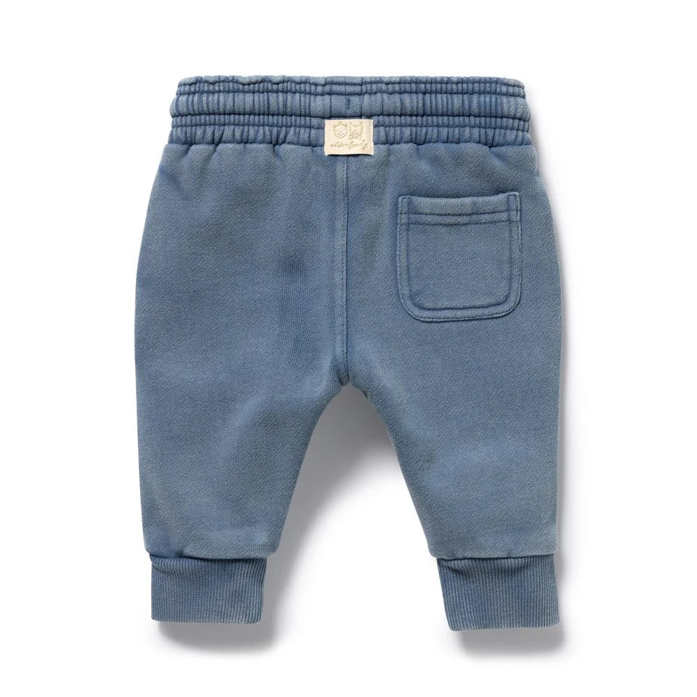 Wilson & Frenchy - Twilight Blue Organic Terry Sweat Pant