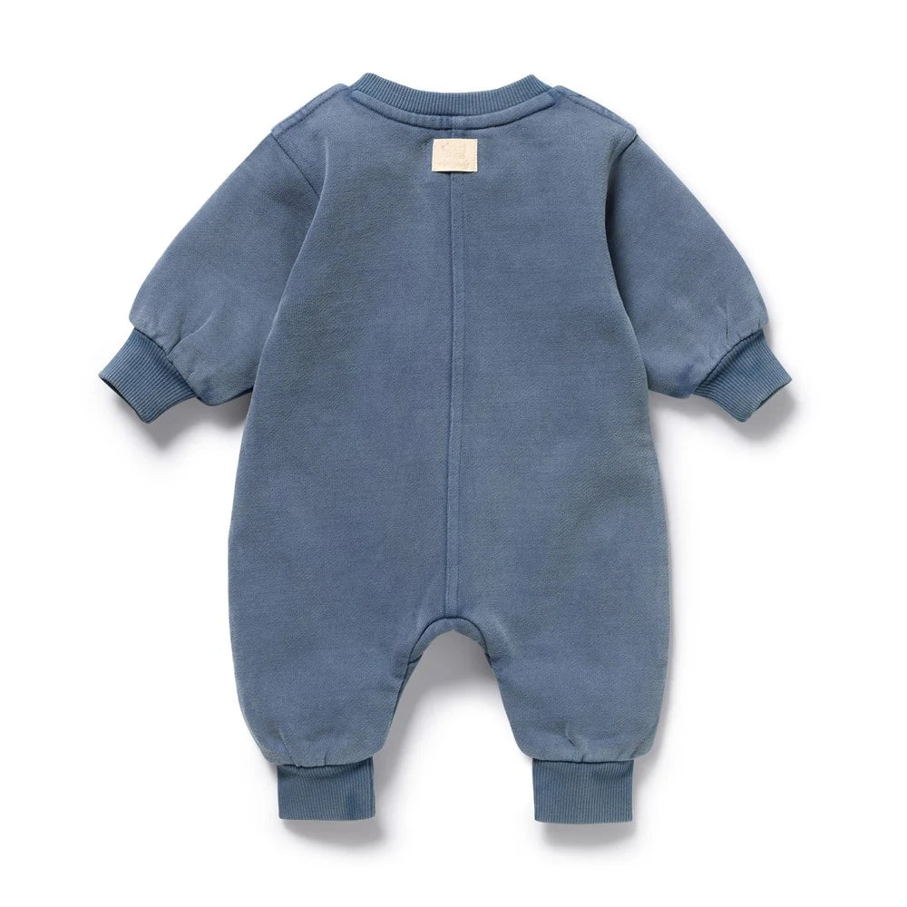 Wilson & Frenchy - Twilight Blue Organic Terry Growsuit