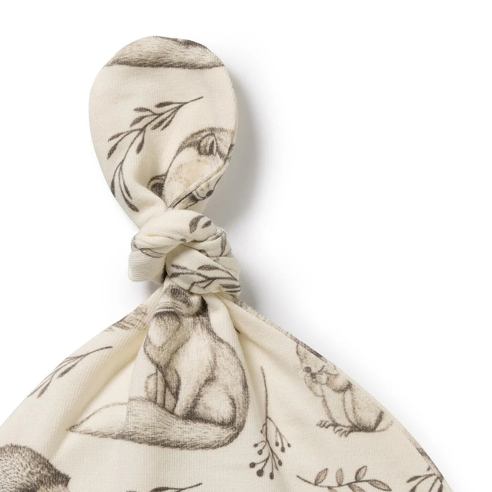 Wilson & Frenchy - Foxglove Forest Organic Knot Hat