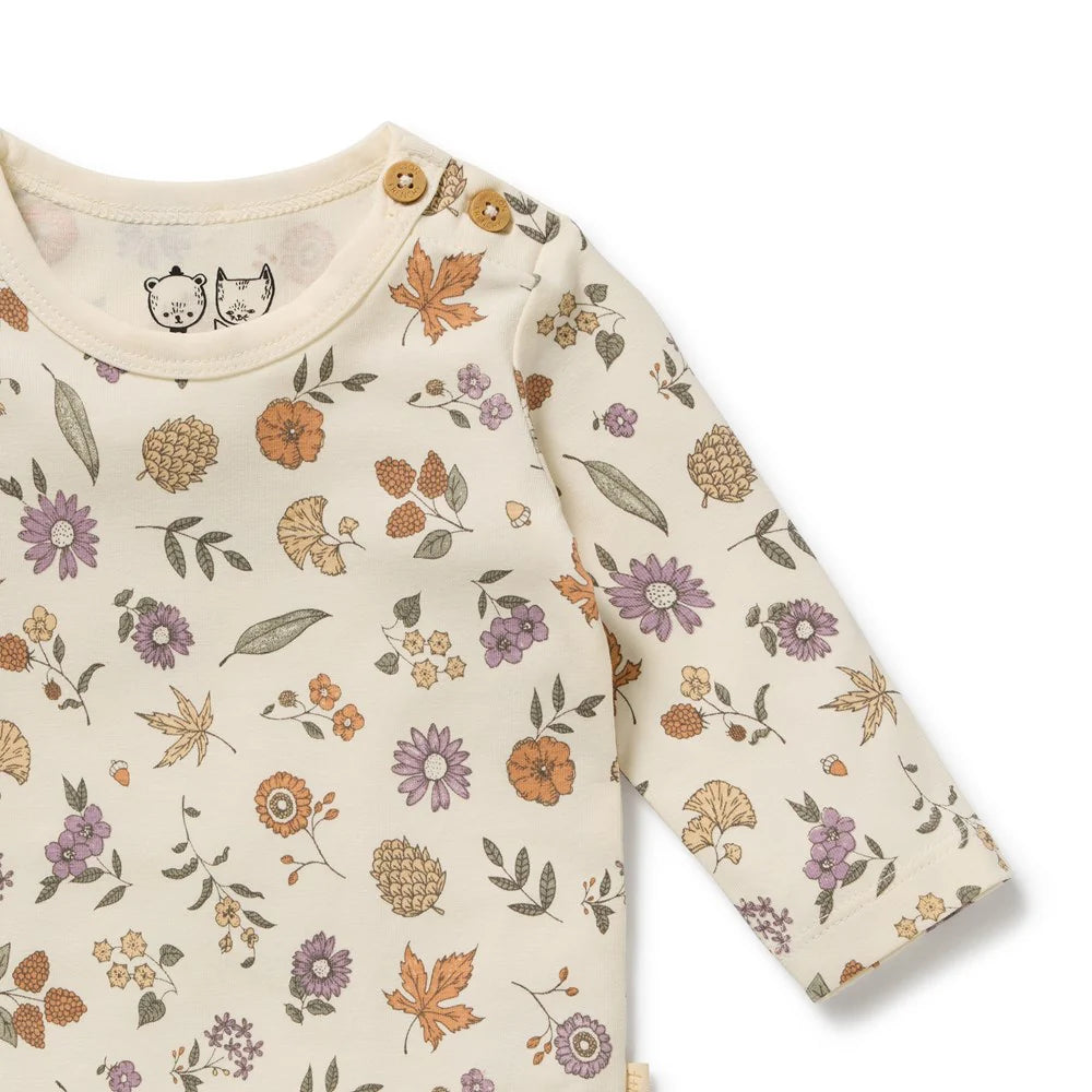Wilson & Frenchy - Maple Glow Organic Bodysuit