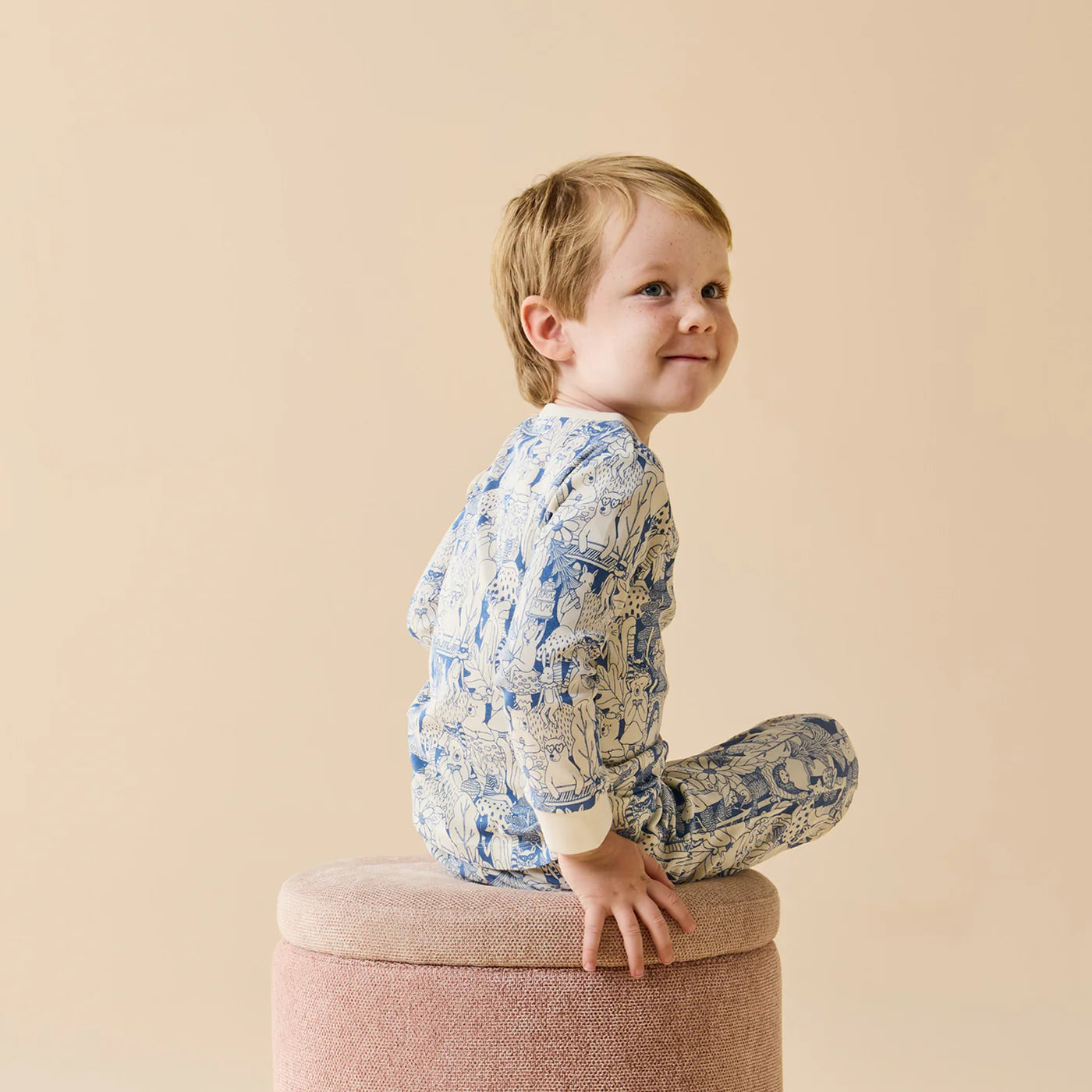 Wilson & Frenchy - Organic Long Sleeved Pyjamas - Woodland Adventures