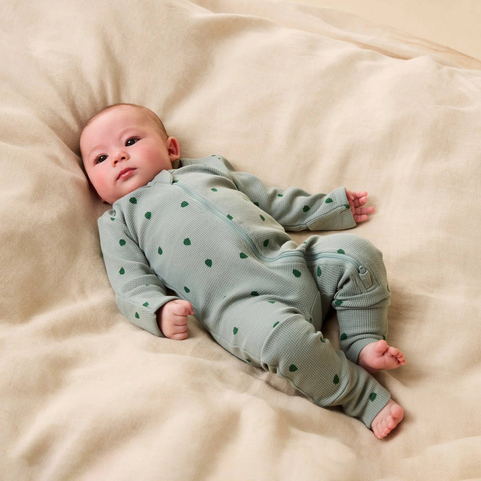 Wilson & Frenchy - Tumbletwig Organic Waffle Zipsuit