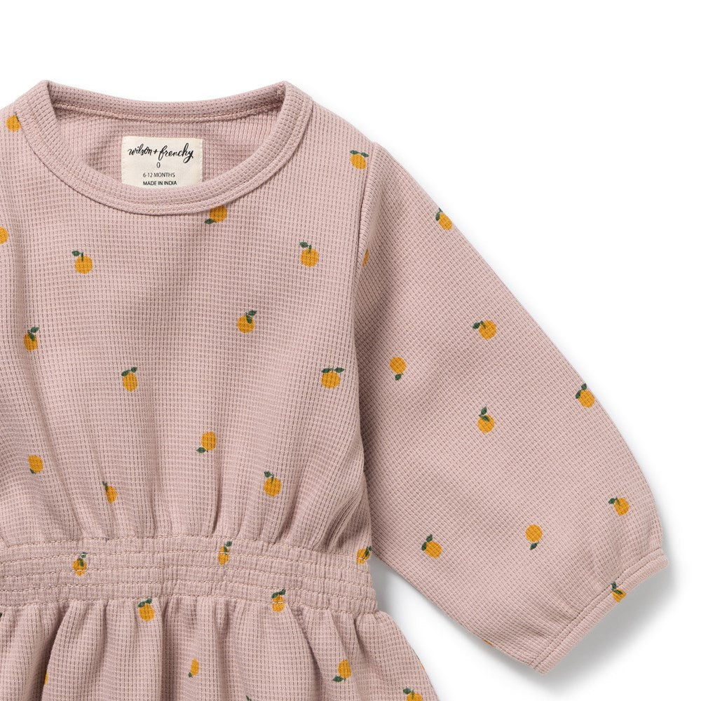 Wilson & Frenchy - Mini Mando Organic Waffle Dress