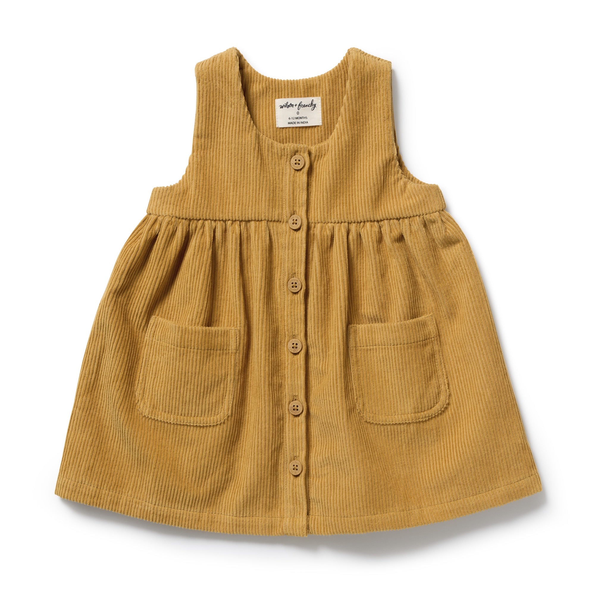 Wilson & Frenchy - Amber Glow Organic Cord Dress