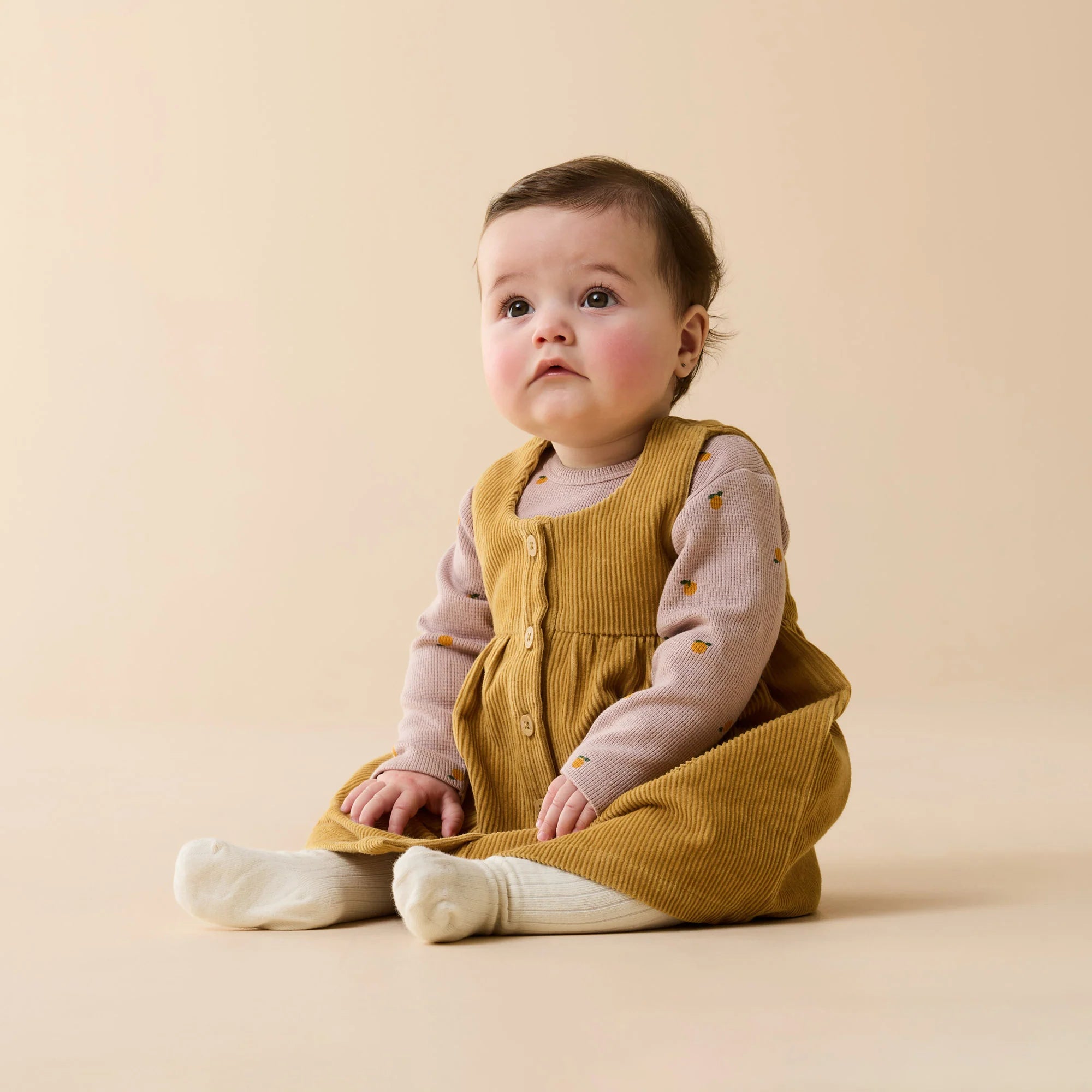 Wilson & Frenchy - Amber Glow Organic Cord Dress