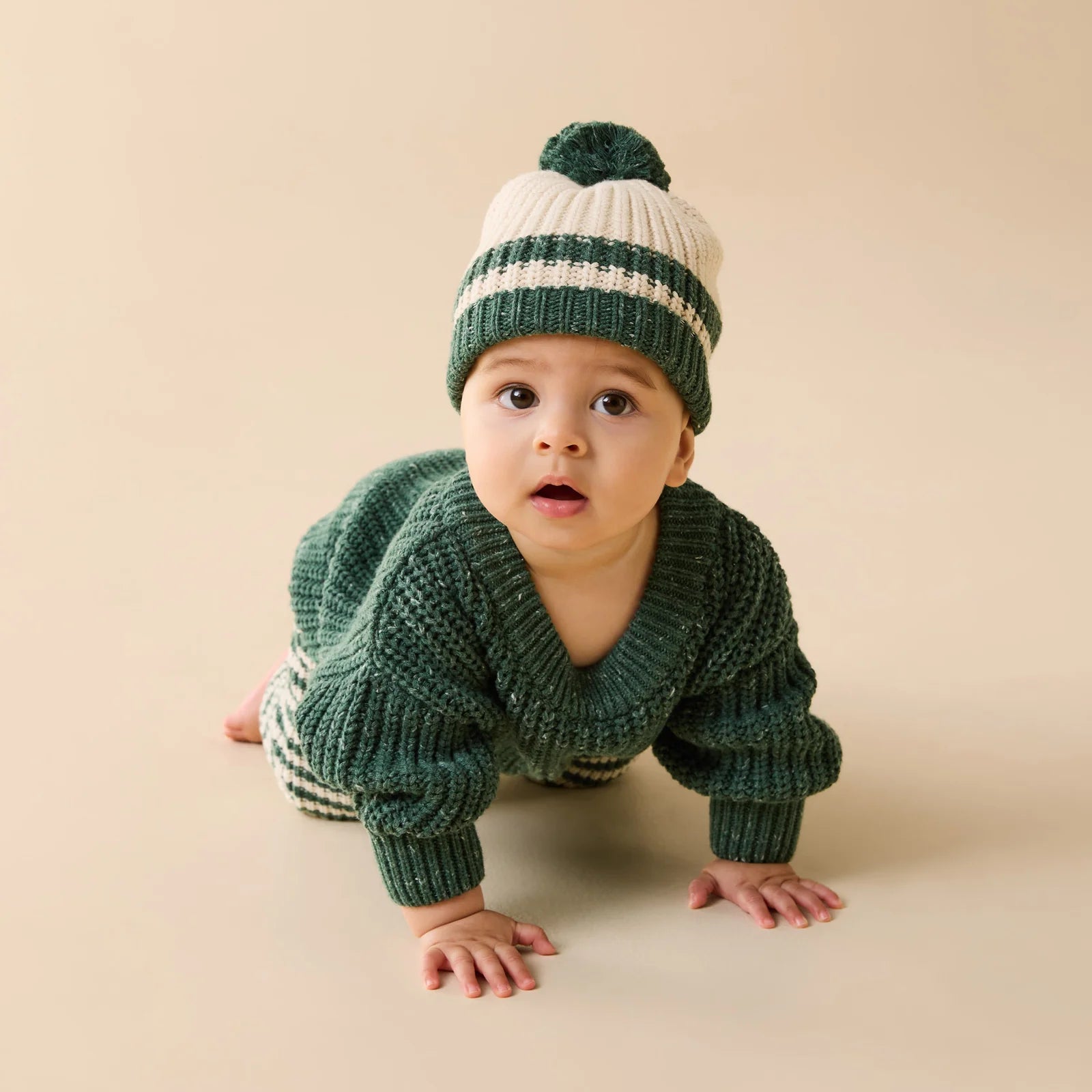 Wilson & Frenchy - Clover Organic Knitted Stripe Hat