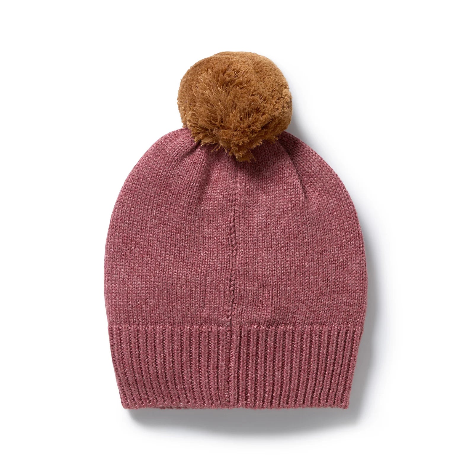 Wilson & Frenchy - Rhubard Organic Knitted Bauble Hat