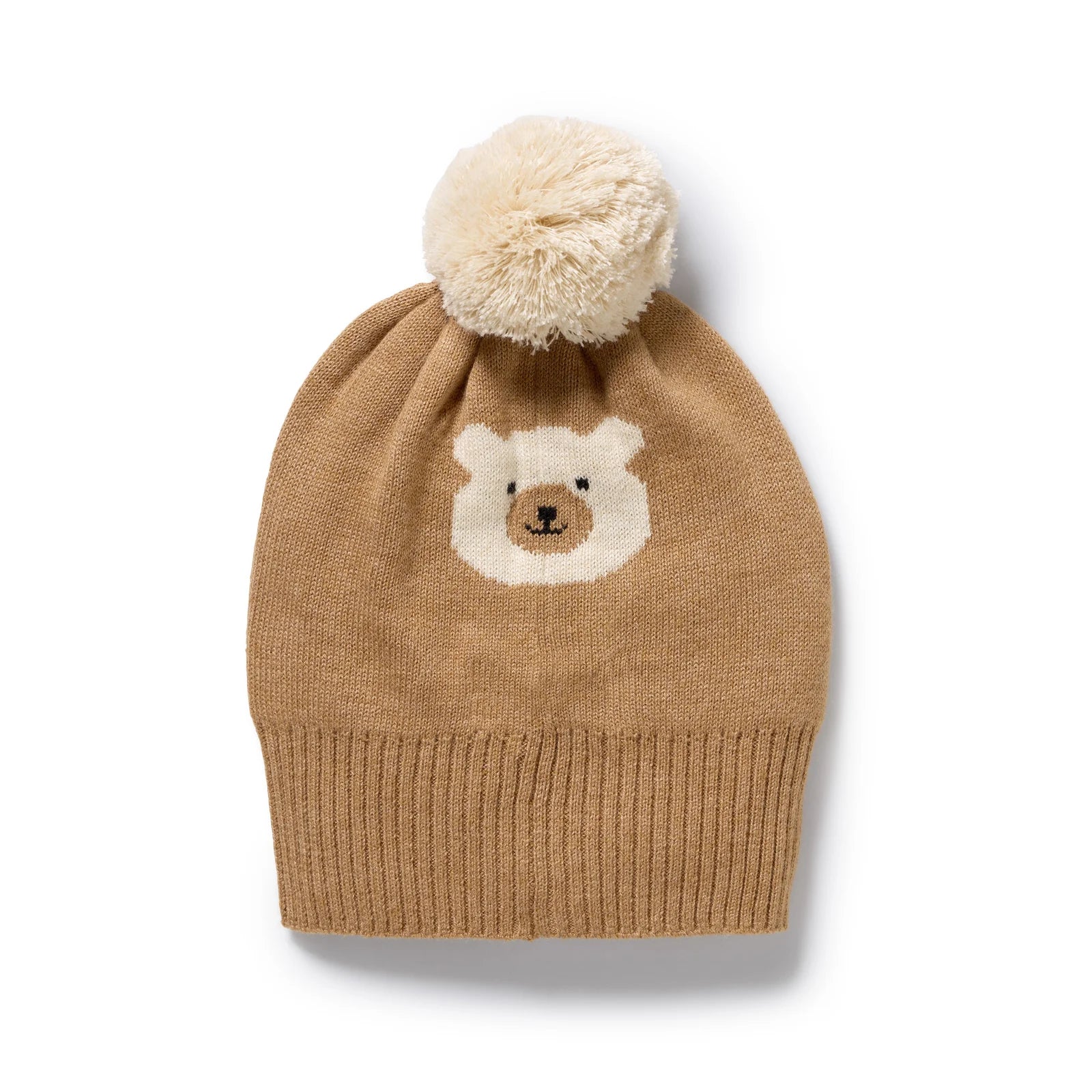 Wilson & Frenchy - Beary Cute Organic Knitted Jacquard Hat