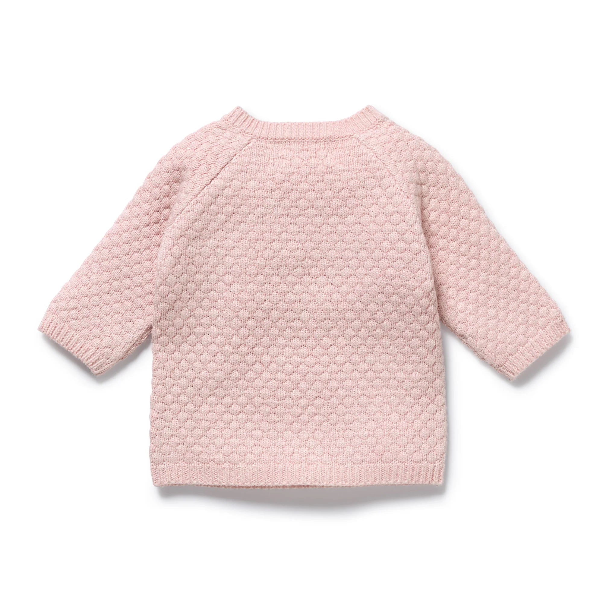 Wilson & Frenchy - Marshmellow Organic Knitted bubble Kimono Cardigan
