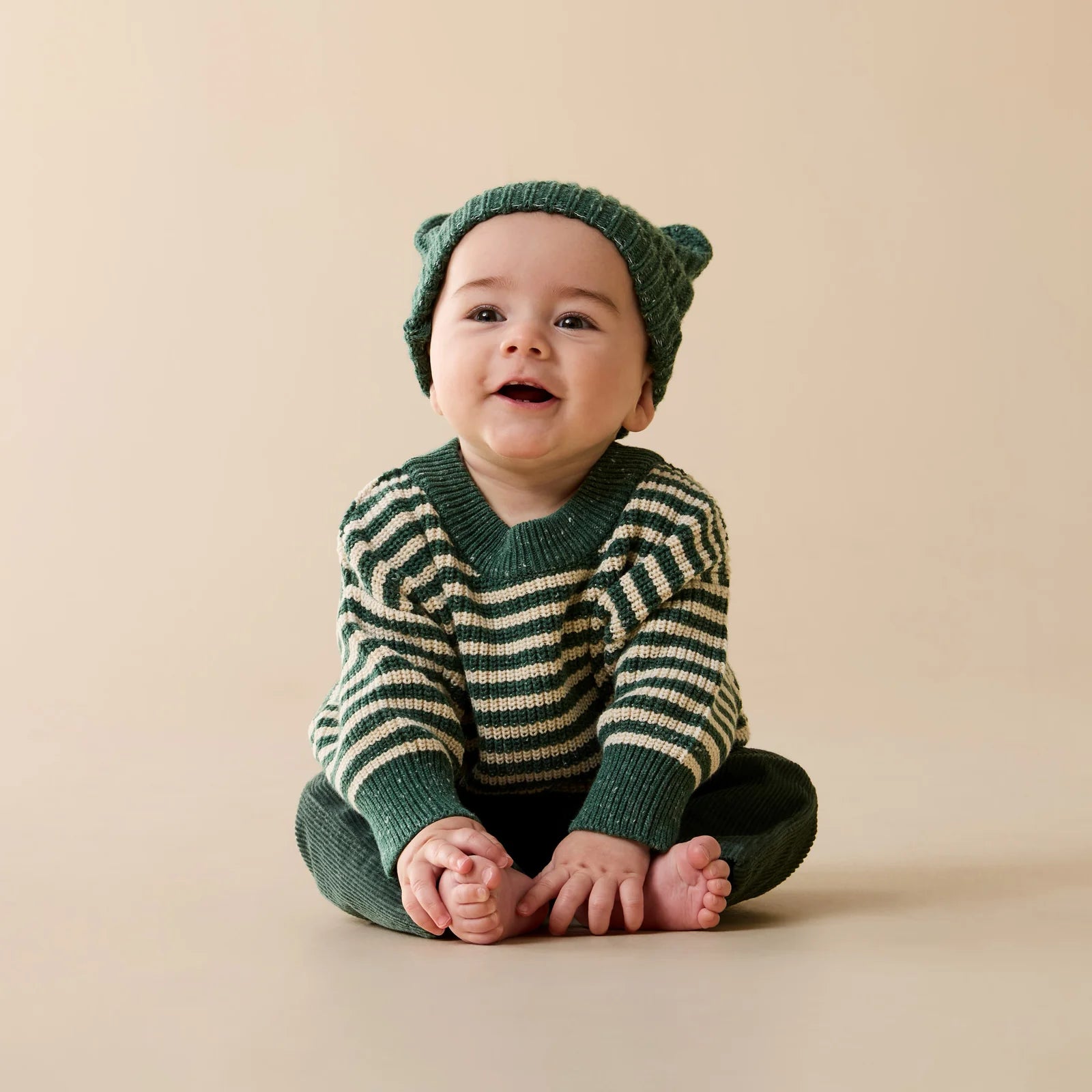 Wilson & Frenchy - Clover Organic Knitted Stripe Jumper