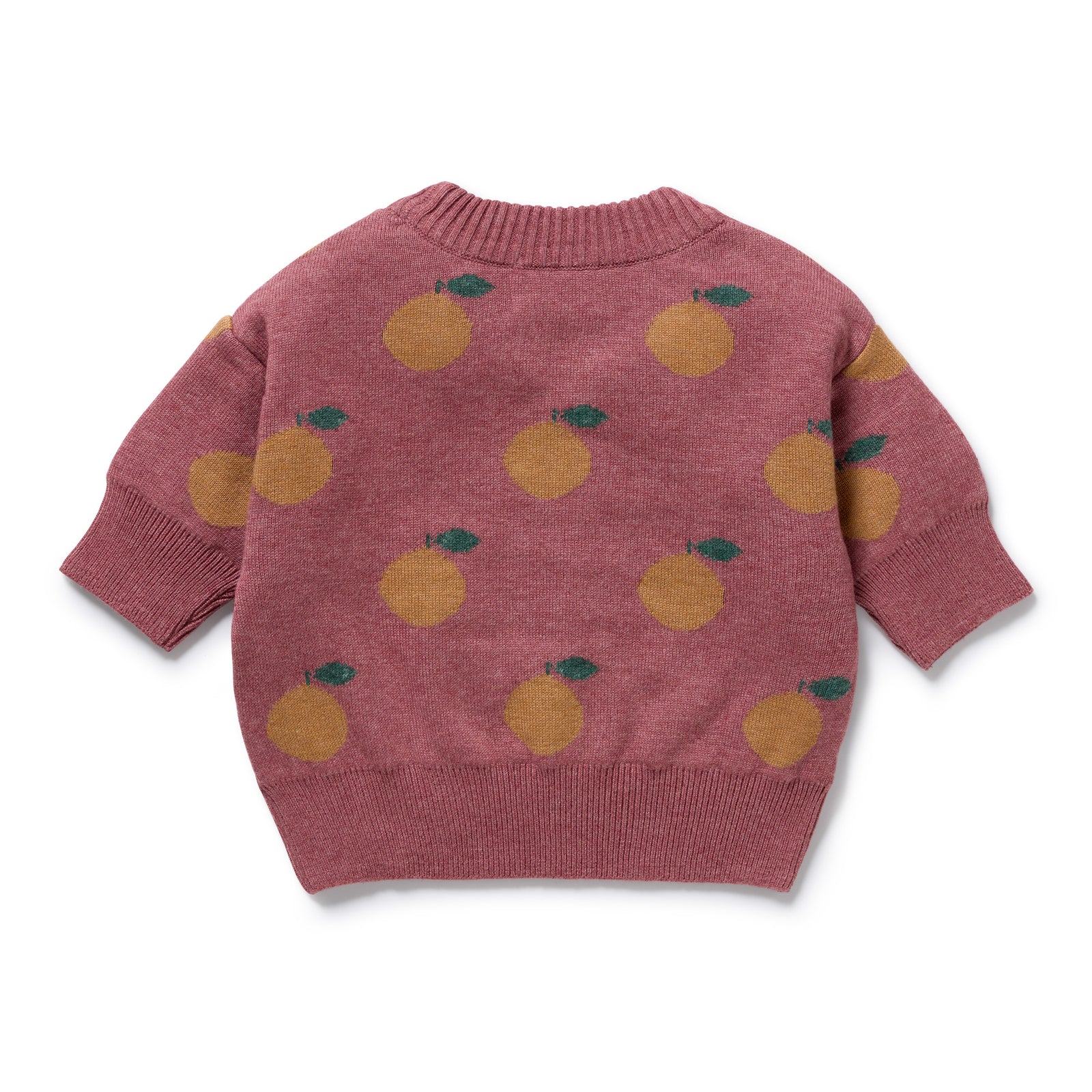 Wilson & Frenchy - Clementine Organic Knitted Jacquard Jumper
