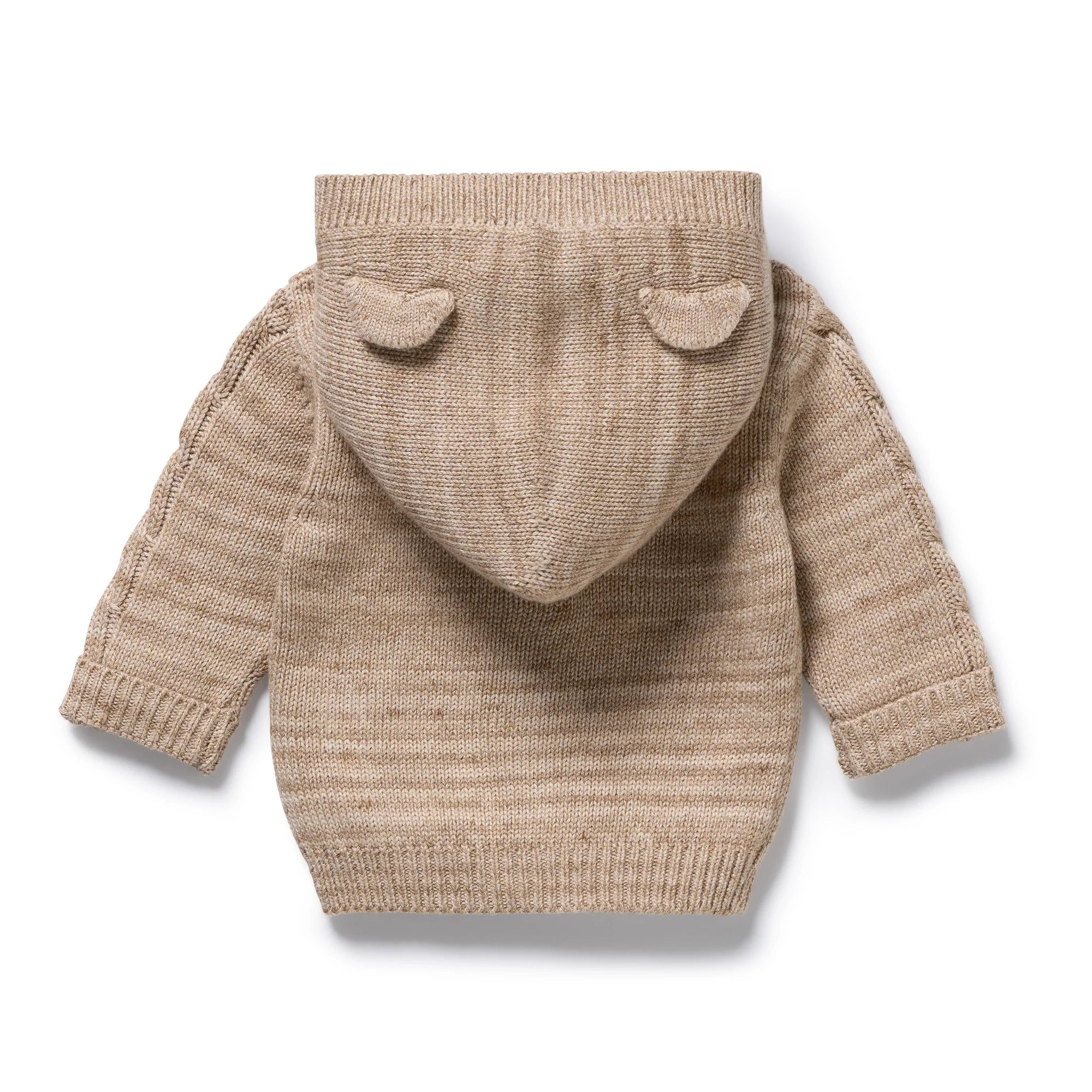 Wilson & Frenchy - Sandstone Organic Knitted Cable Jacket