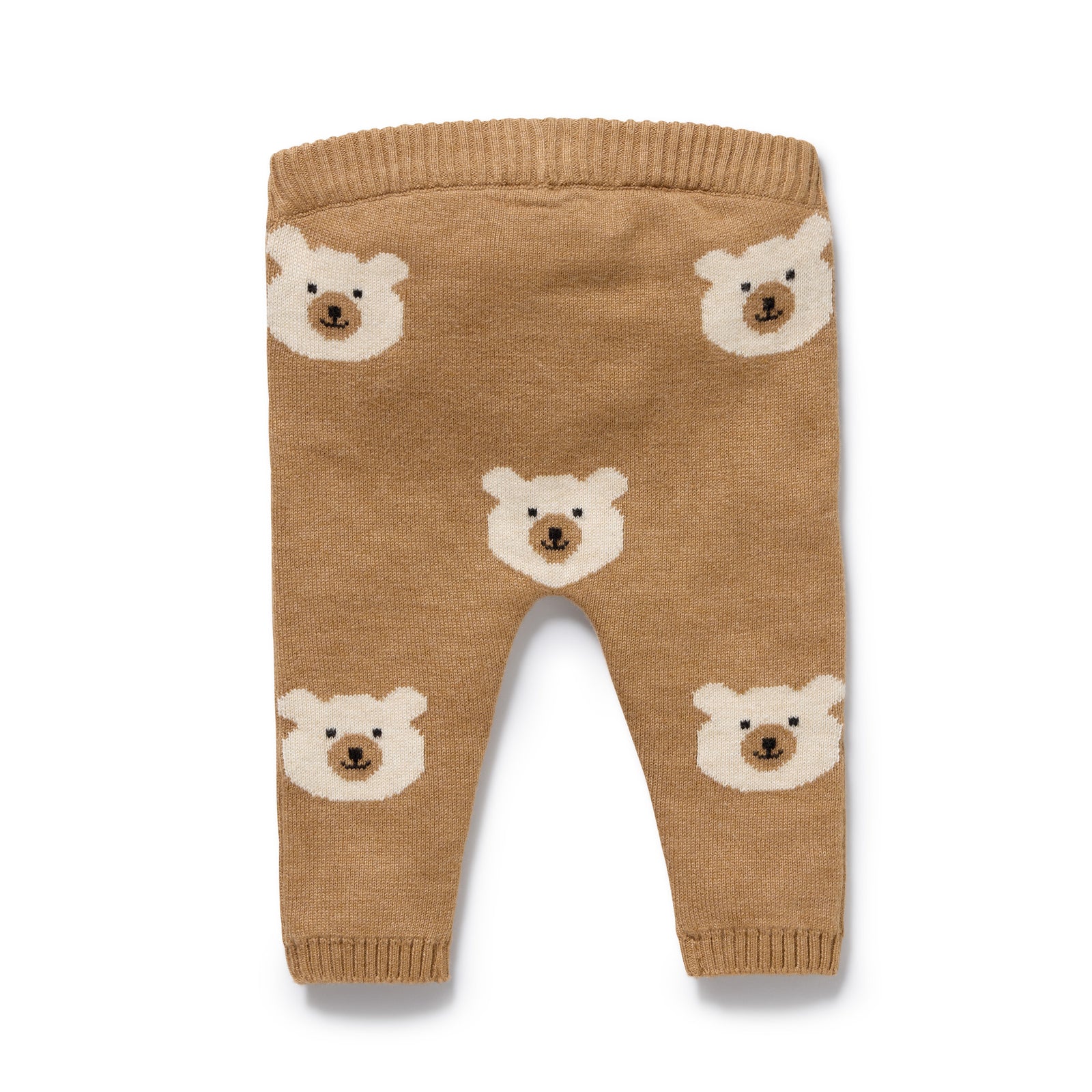Wilson & Frenchy - Beary Cute Organic Knitted Jacquard Legging
