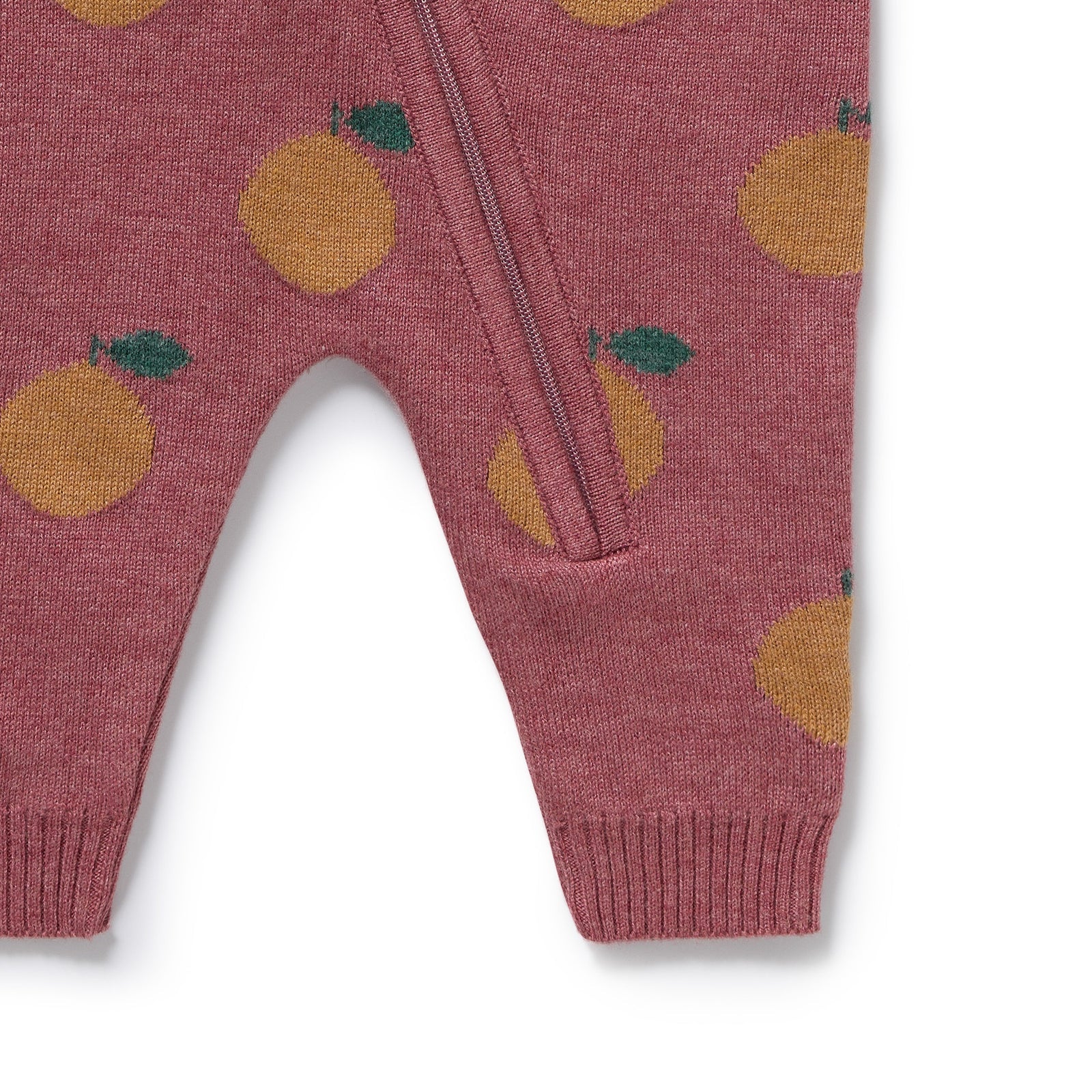 Wilson & Frenchy - Clementine Organic Knitted Jacquard Growsuit