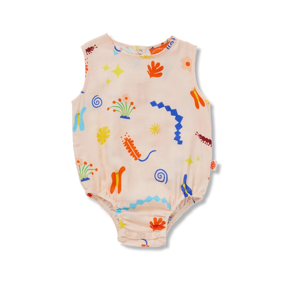 Halcyon Nights - Woven Singletsuit - Wiggle Wonders