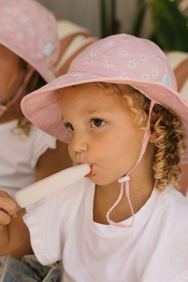 Acorn Kids - Daisy Fields Wide Brim Sunhat