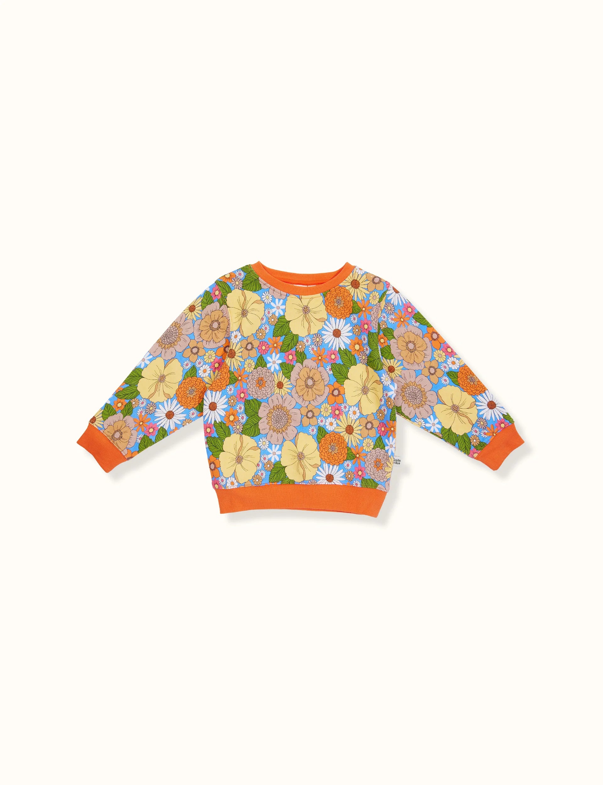 Goldie & Ace - Zoe Floral Relaxed Sweater - Multi