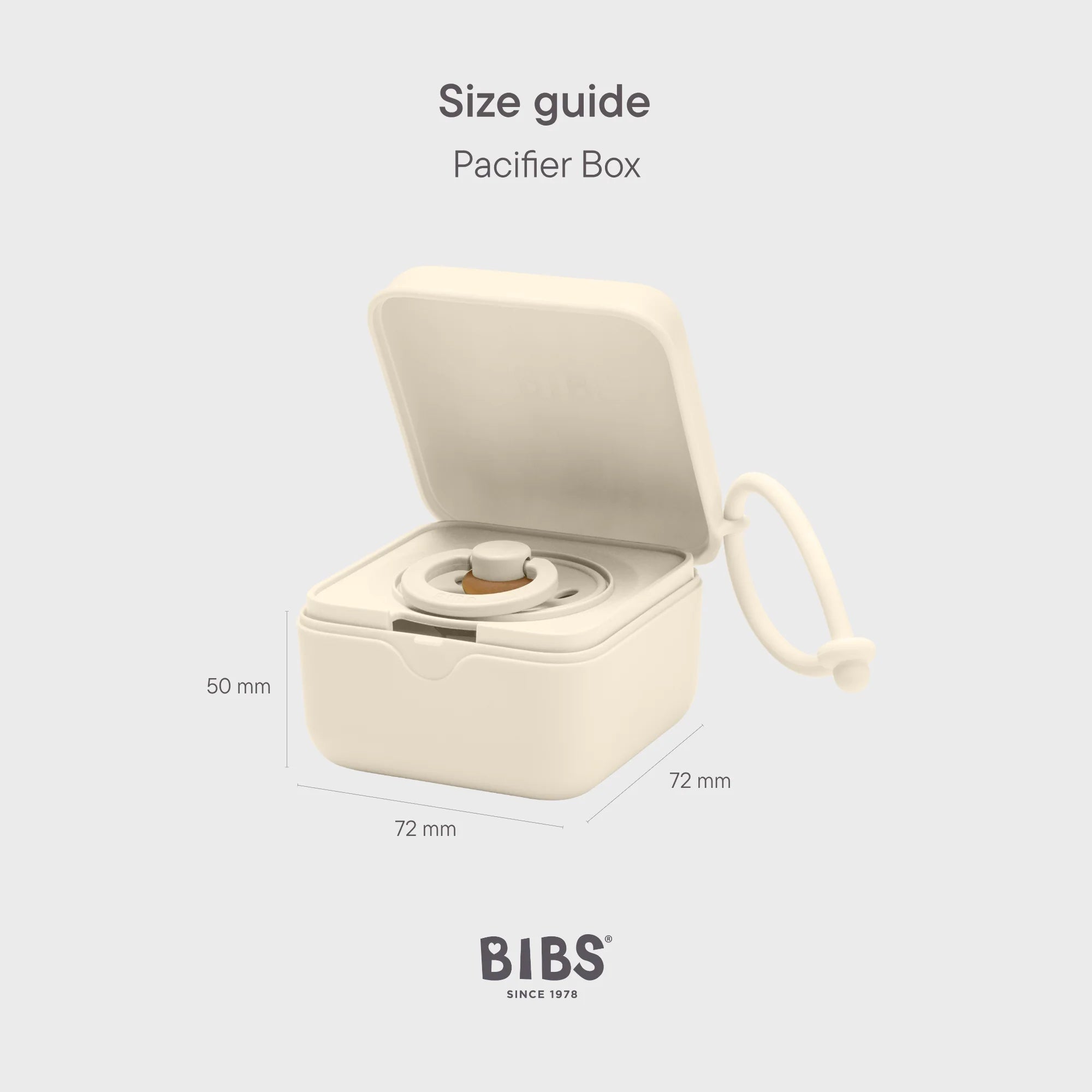 BIBS - Pacifier Box - Sage