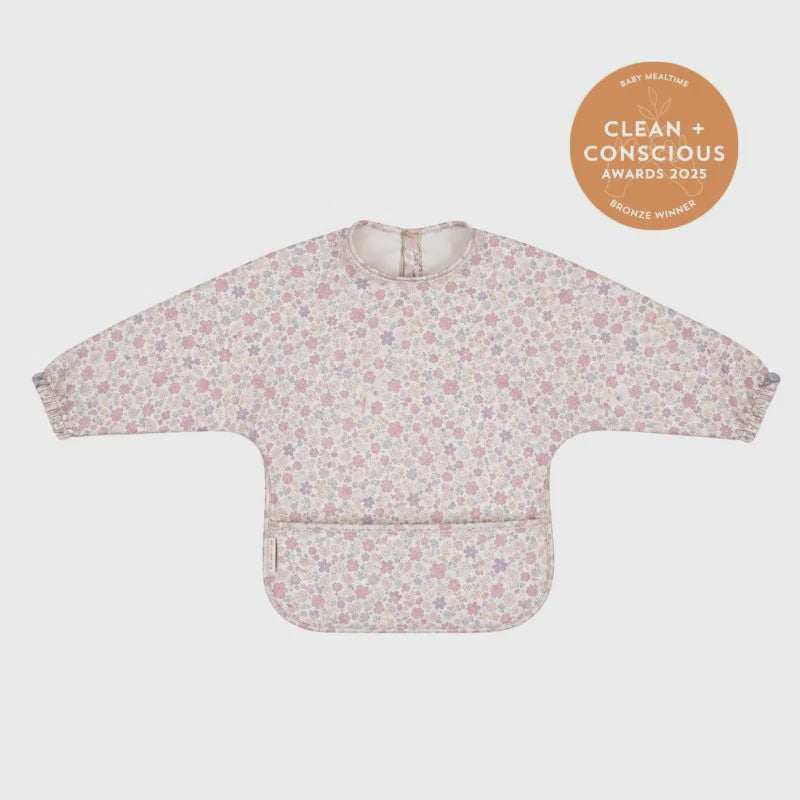 All 4 Ella - Recycled Long Sleeve Bib - Blossom