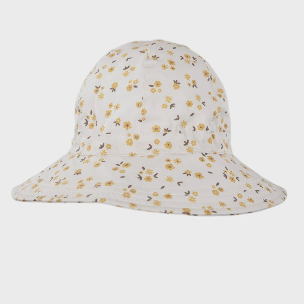 Acorn Kids - Amber Blooms Wide Brim Sunhat