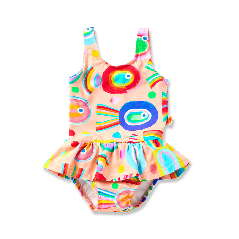 Halcyon Nights - Baby Frill Bather Fancy Fins