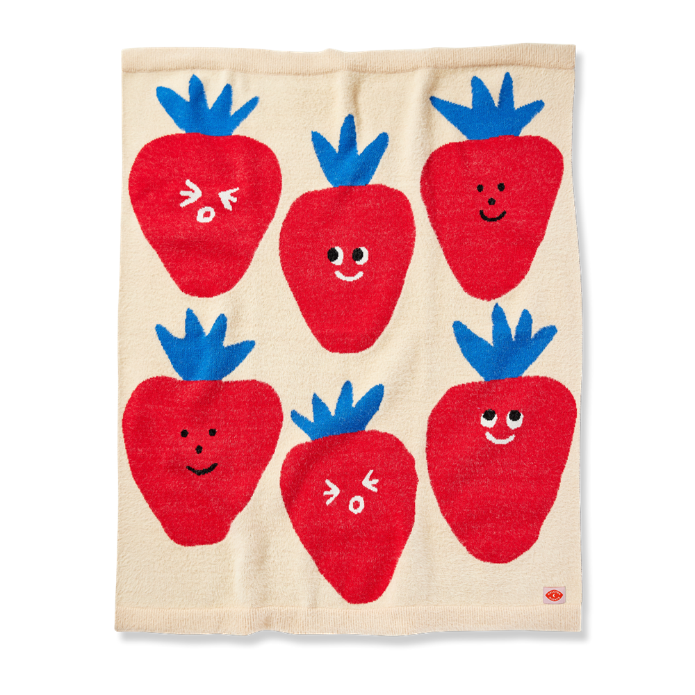 Halcyon Nights - Berry  Cosy Baby Blanket