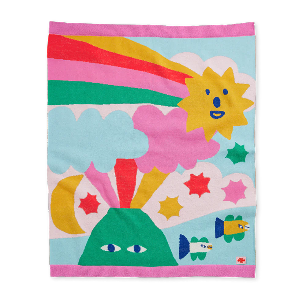 Halcyon Nights - Rainbow Valley Baby Blanket