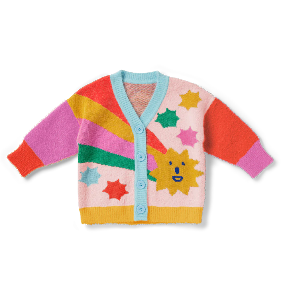 Halcyon Nights - Rainbow Valley Knit Cardigan