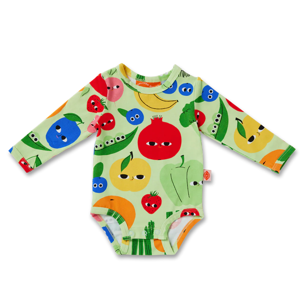 Halcyon Nights - Happy Harvest Long Sleeve Bodysuit