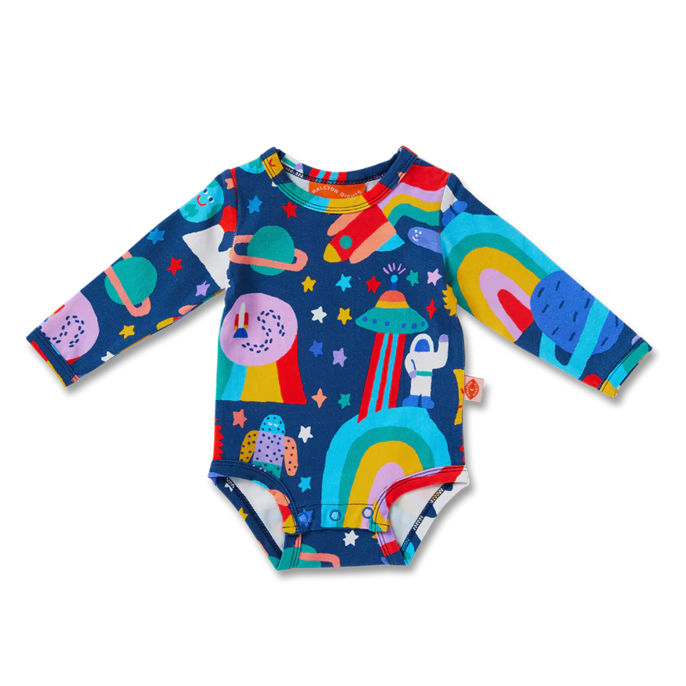 Halcyon Nights - Rocket Ride Long Sleeve Bodysuit