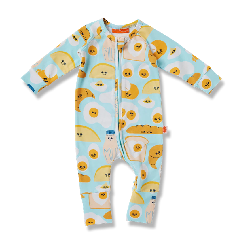 Halcyon Nights - Brunch Buddies Long Sleeve Romper