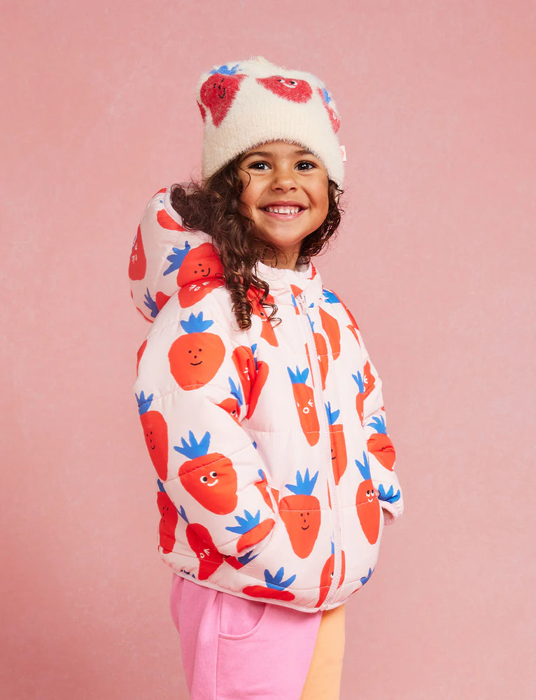 Halcyon Nights - Berry Cosy Puffer Jacket