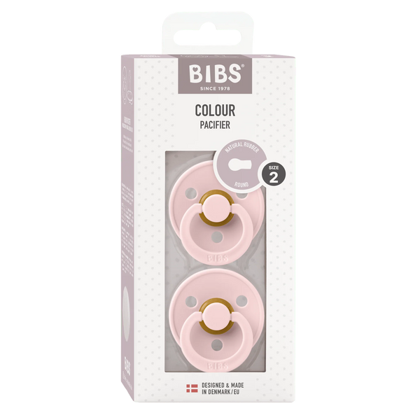 BIBS - Blossom Round- Latex (2pk)