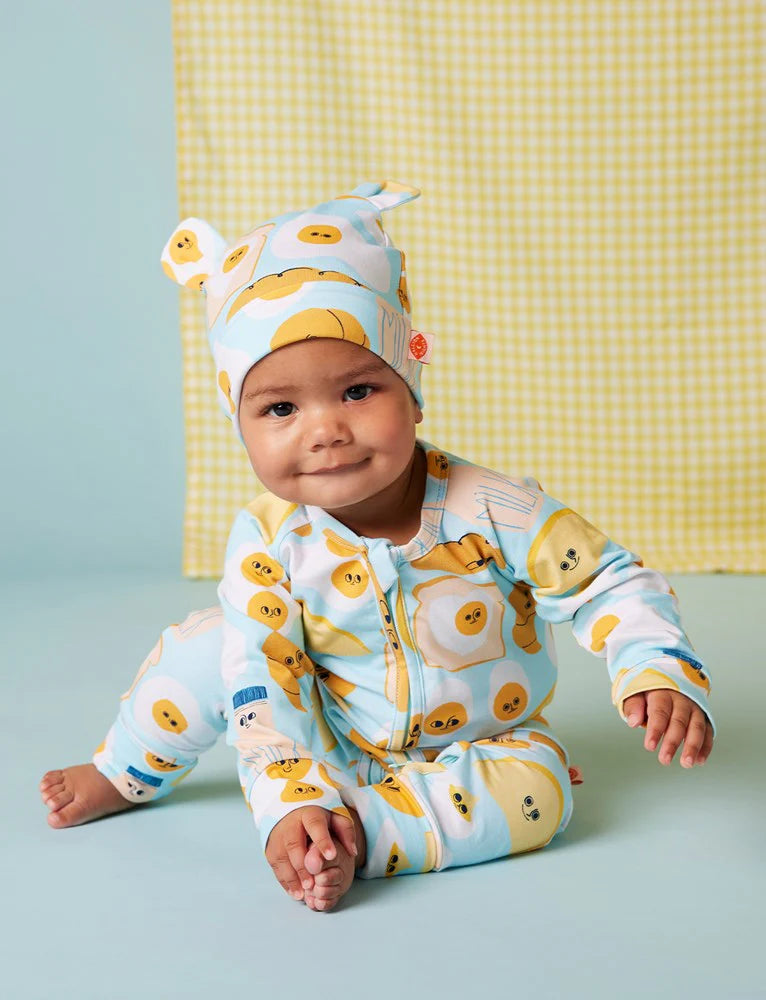 Halcyon Nights - Brunch Buddies Long Sleeve Romper