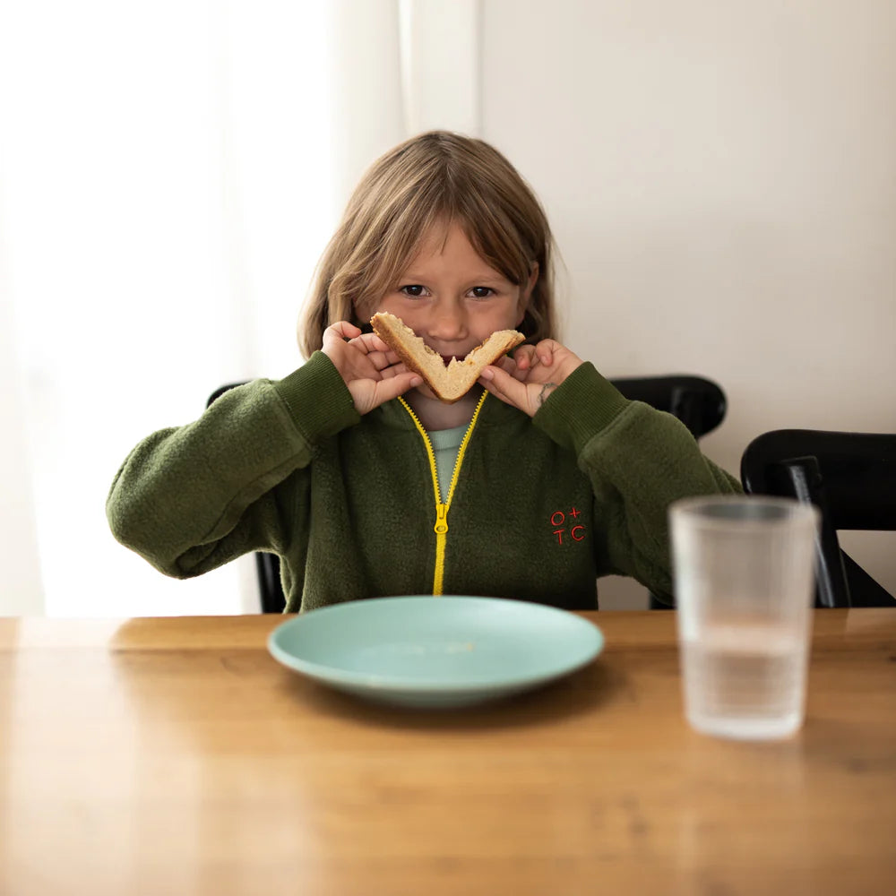 Olive + The Captain - Olive Zip Pullover